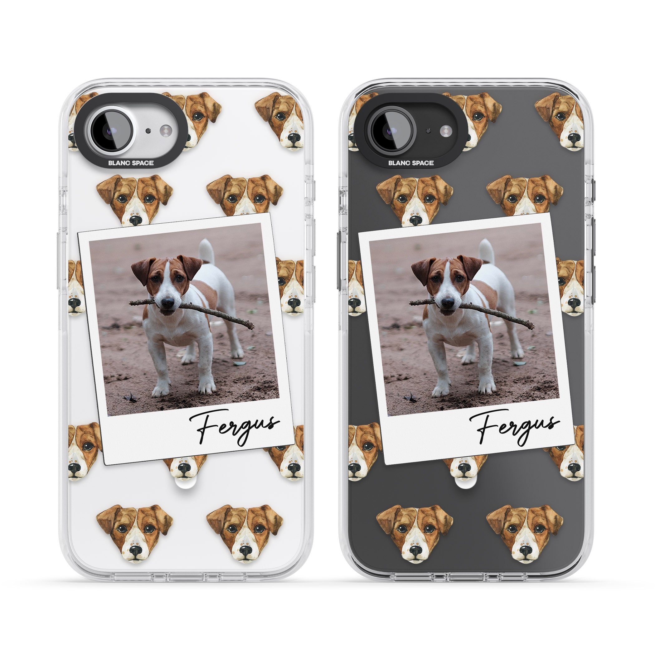 Personalised Jack Russell Instant Camera Photo