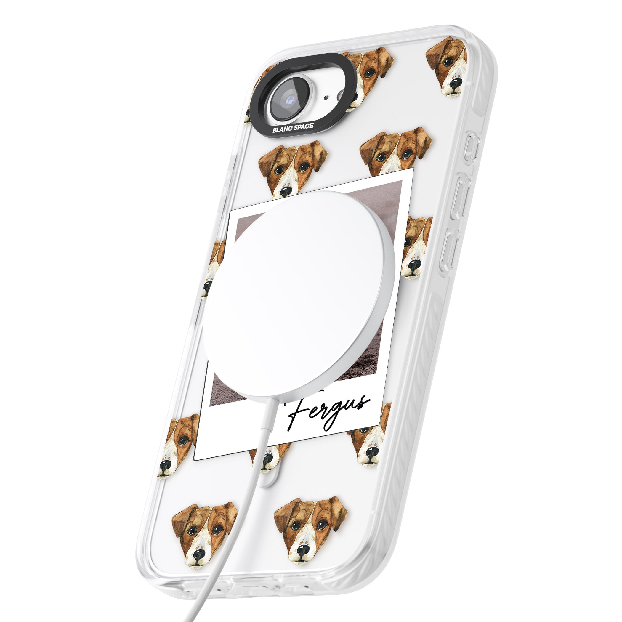 Personalised Jack Russell Instant Camera Photo