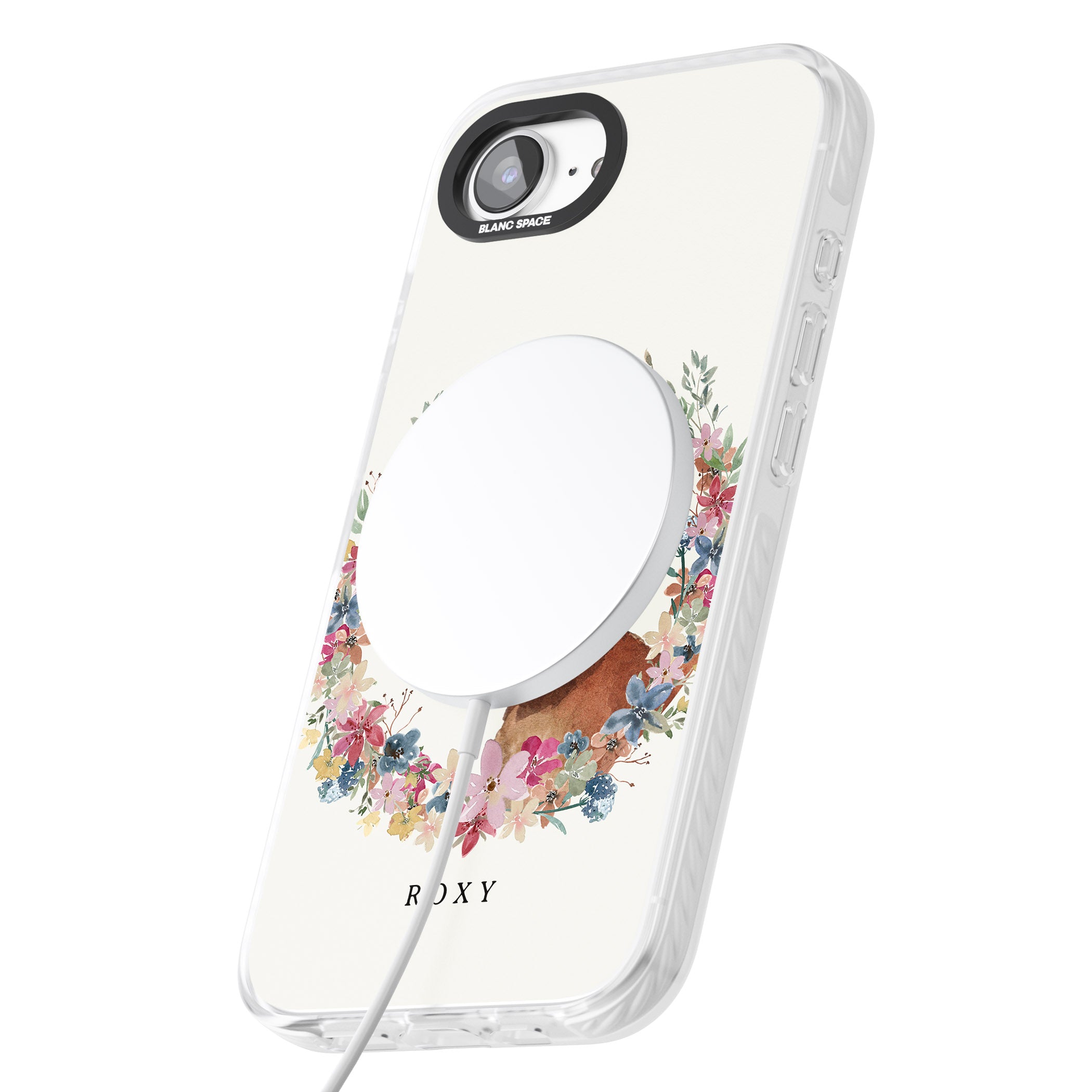 Personalised Tan Dachshund Floral Portrait