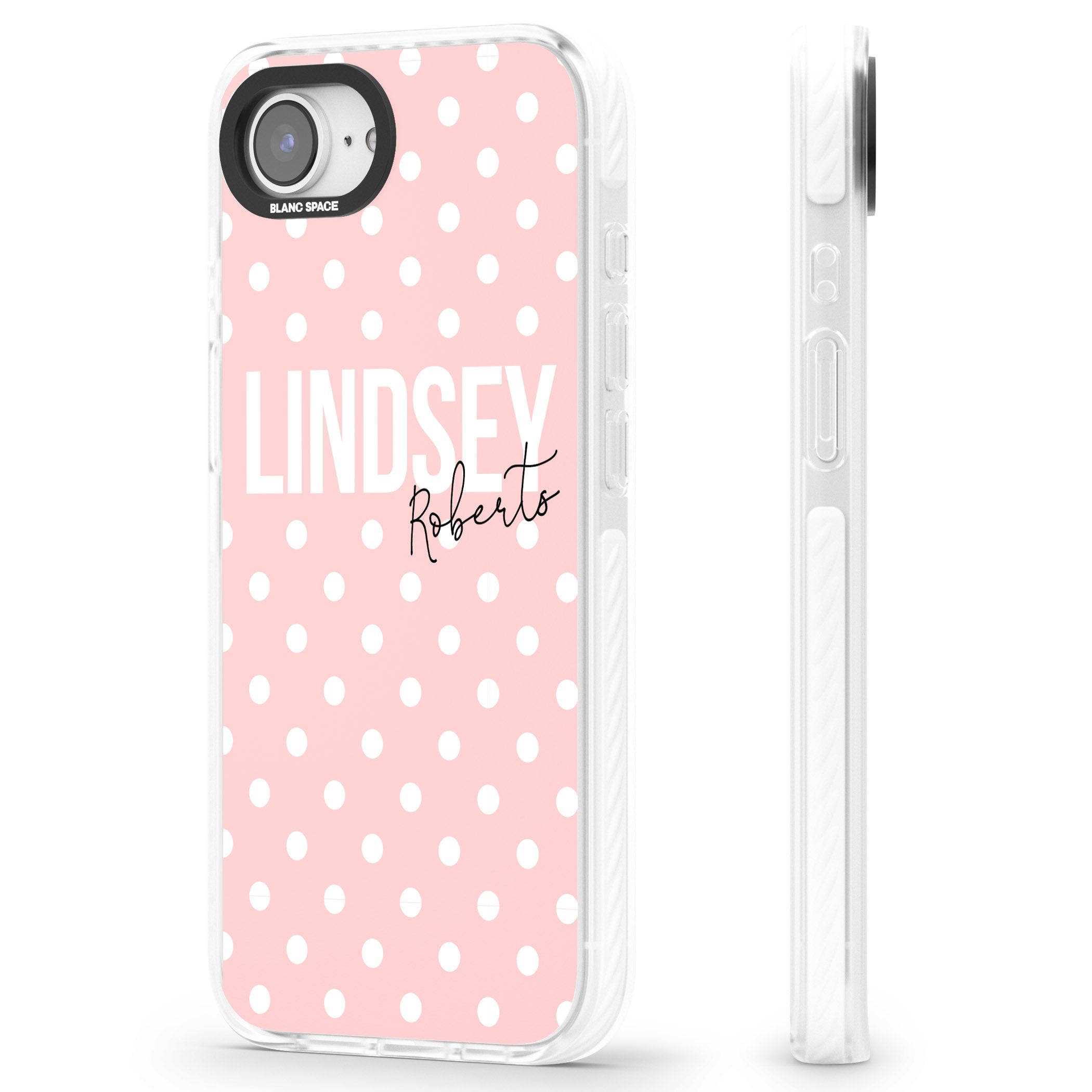 Personalised Pink Polka