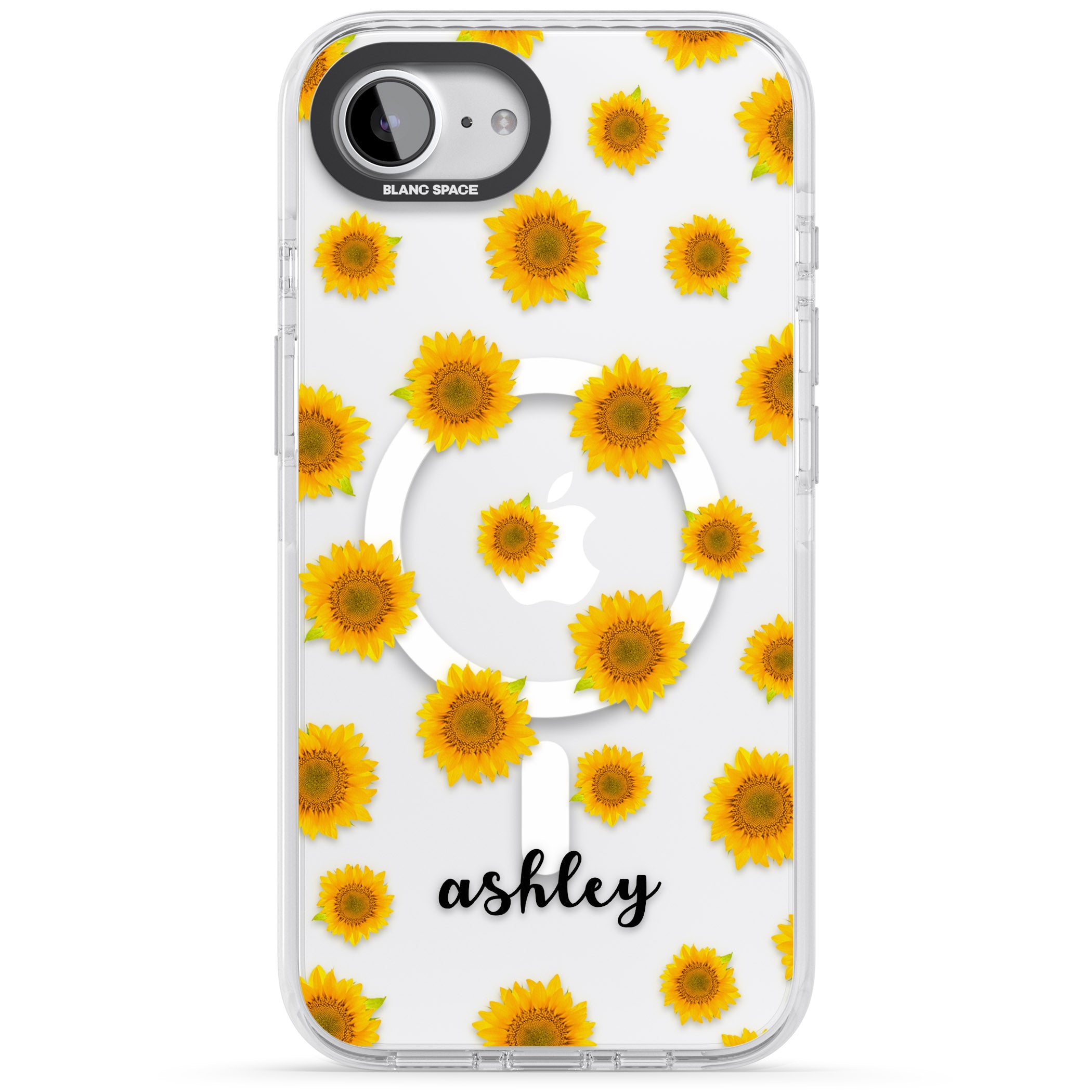 Personalised Sunflowers & Cursive