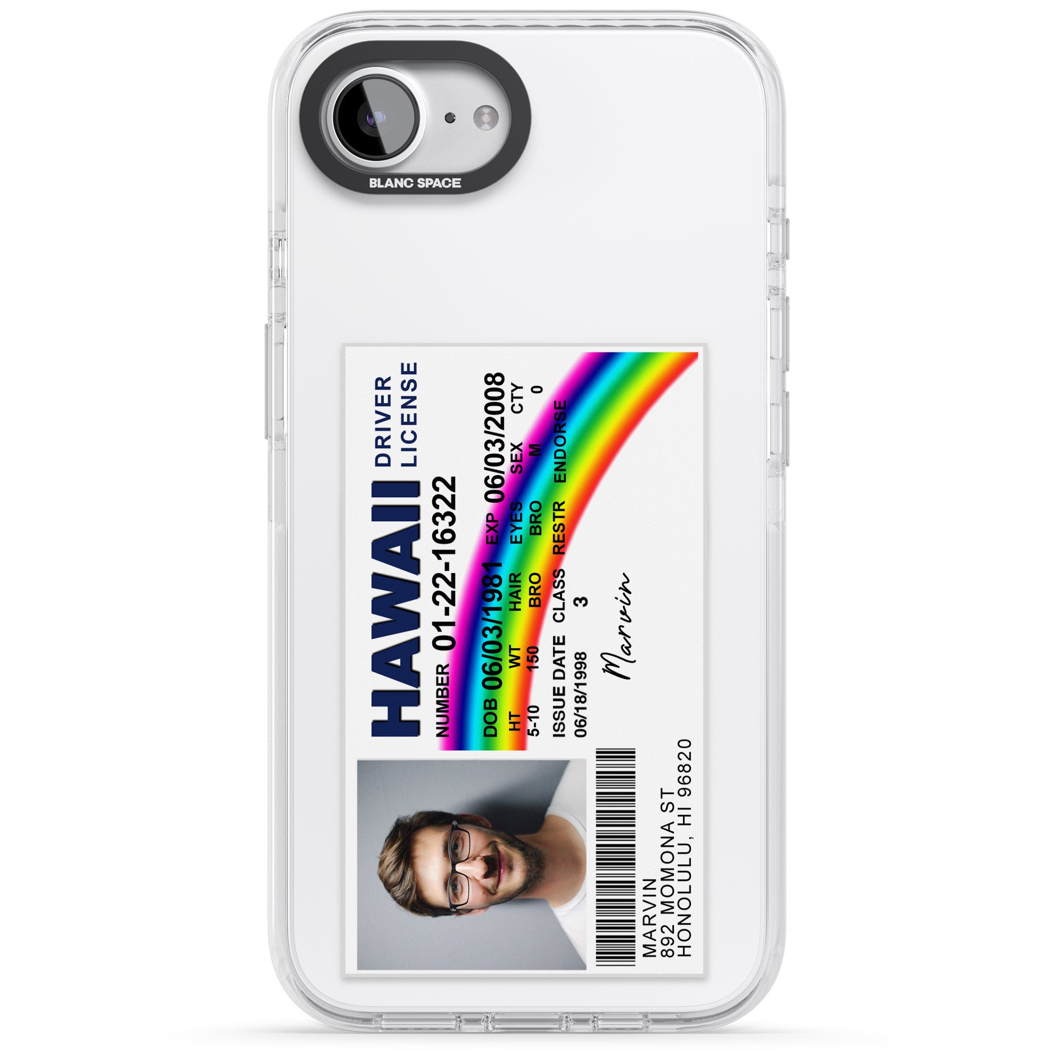 Personalised Hawaii Driving License