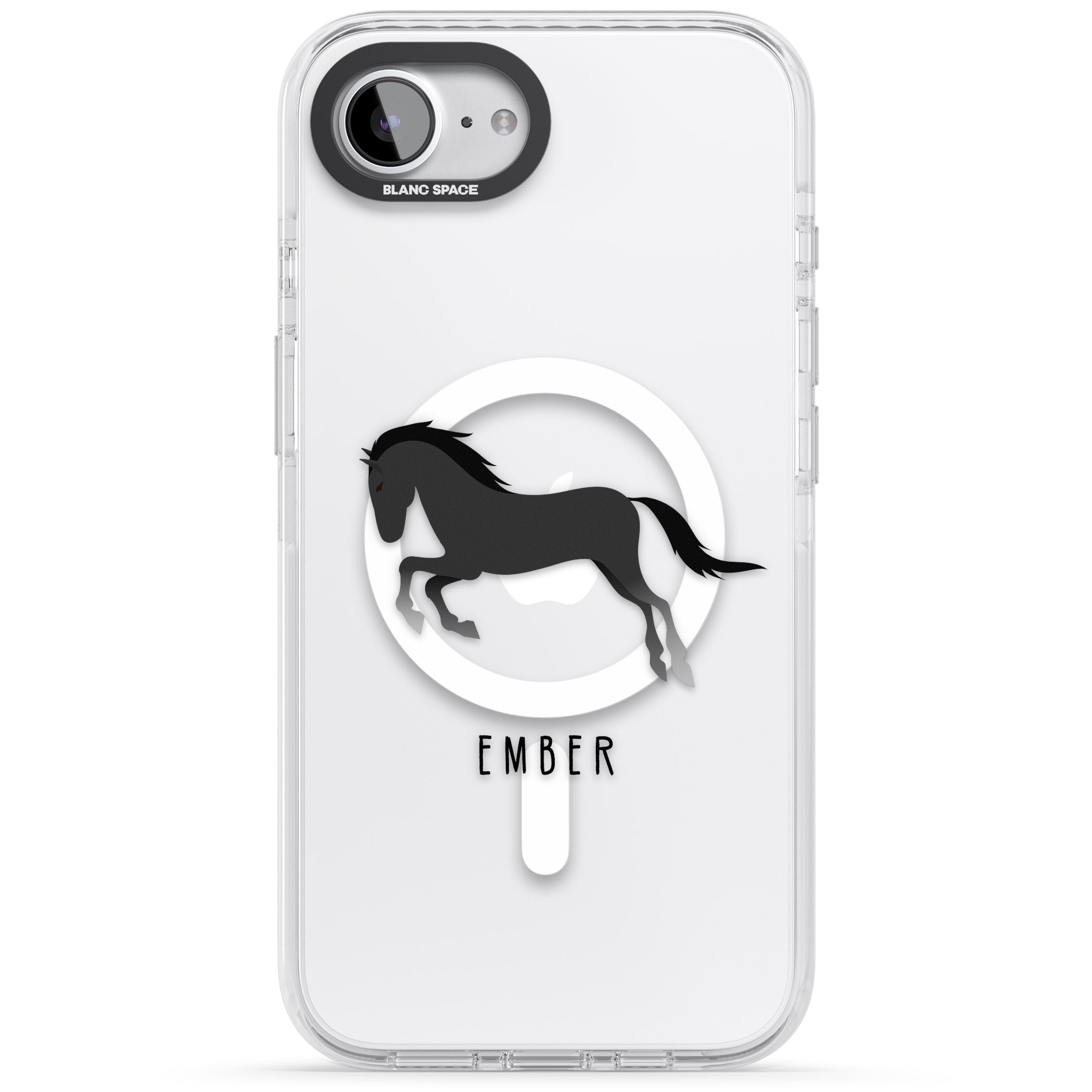 Personalised Black Horse