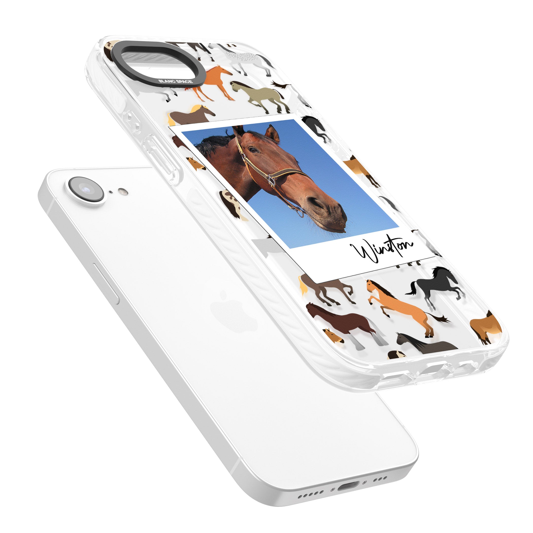 Personalised Horse Polaroid