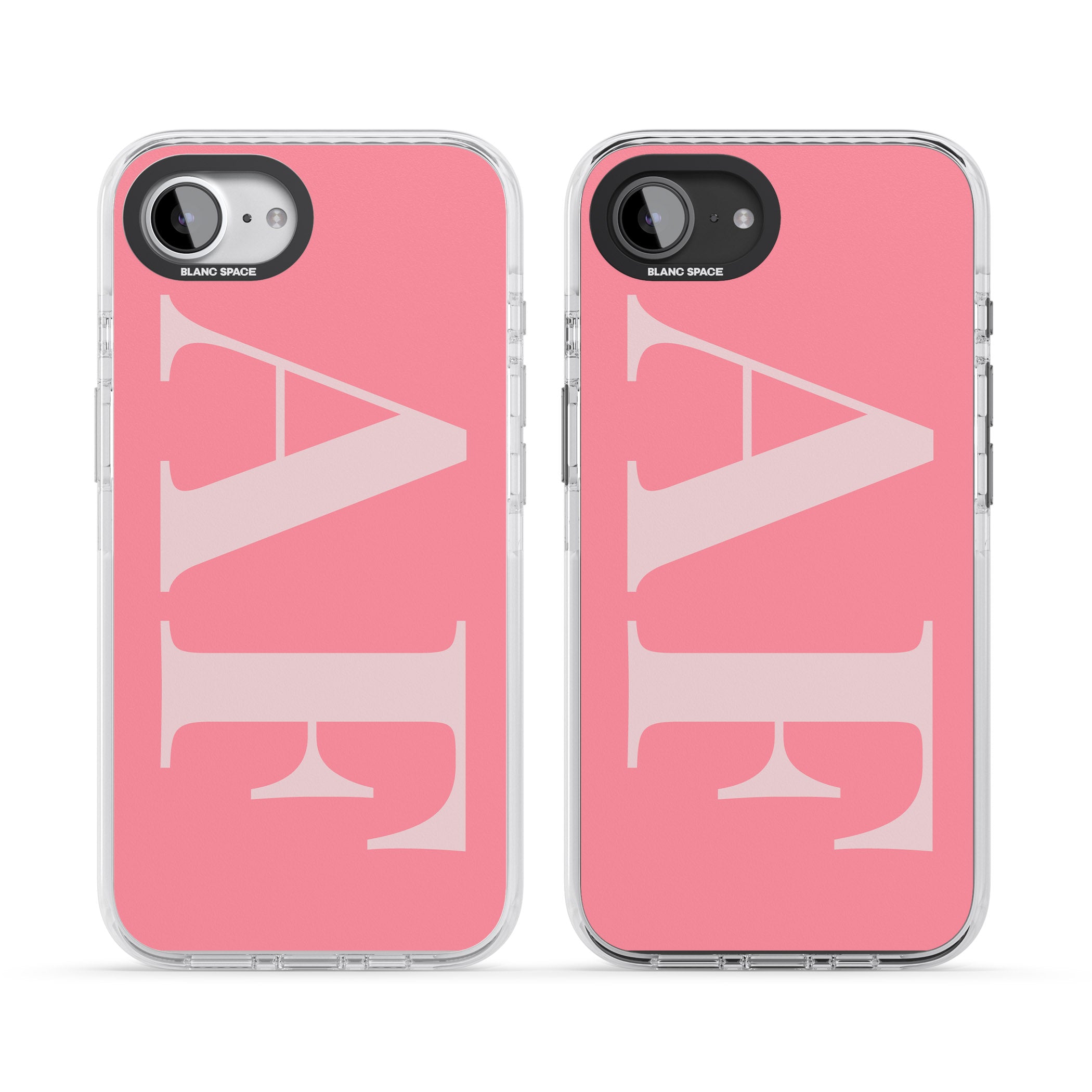 Personalised Light & Dark Pink Green Letters