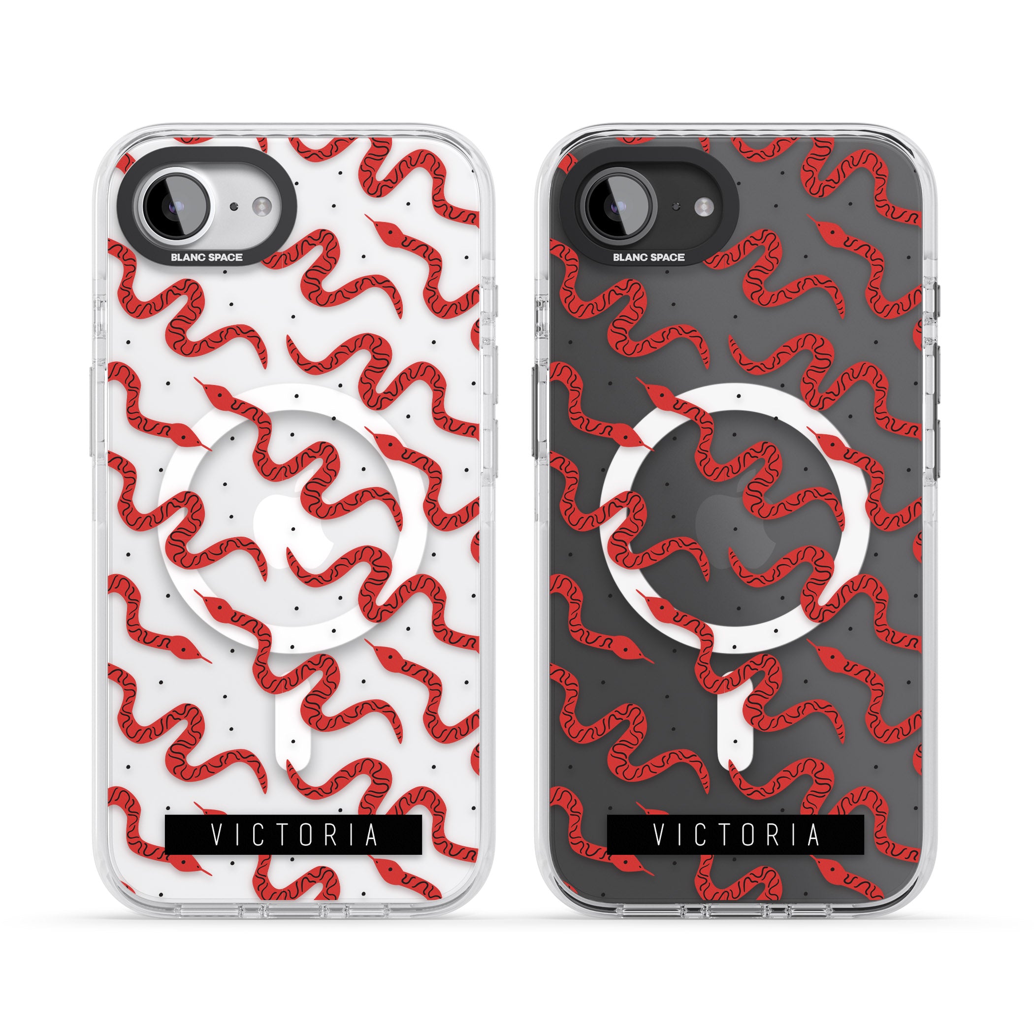 Personalised Red Snake Pattern