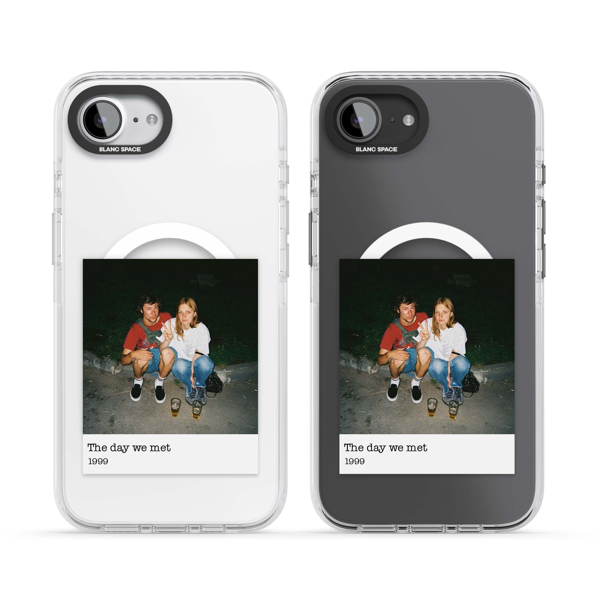 Photo Memory minimal iPhone case | Impact Magsafe case for iPhone 16e, iPhone 17e