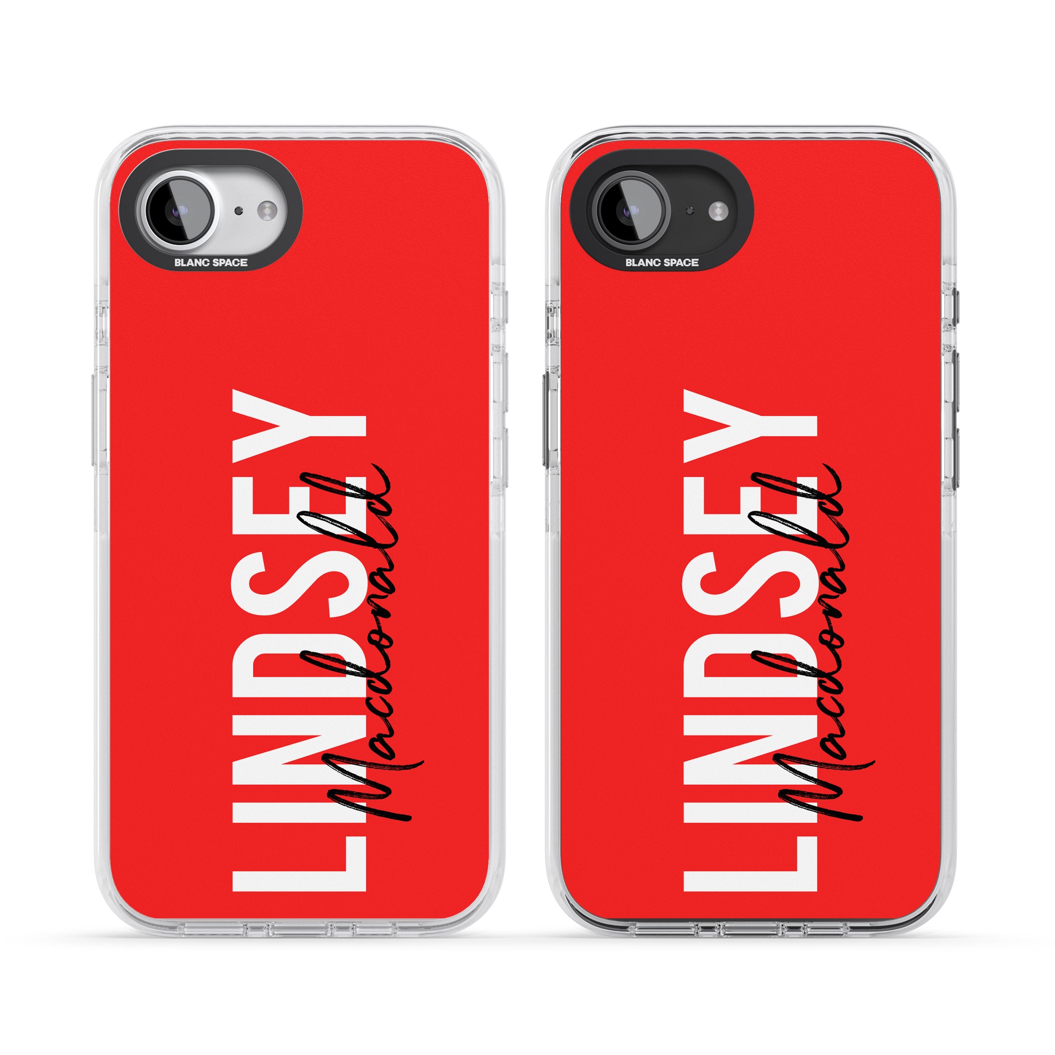 Personalised Bold Name: Red