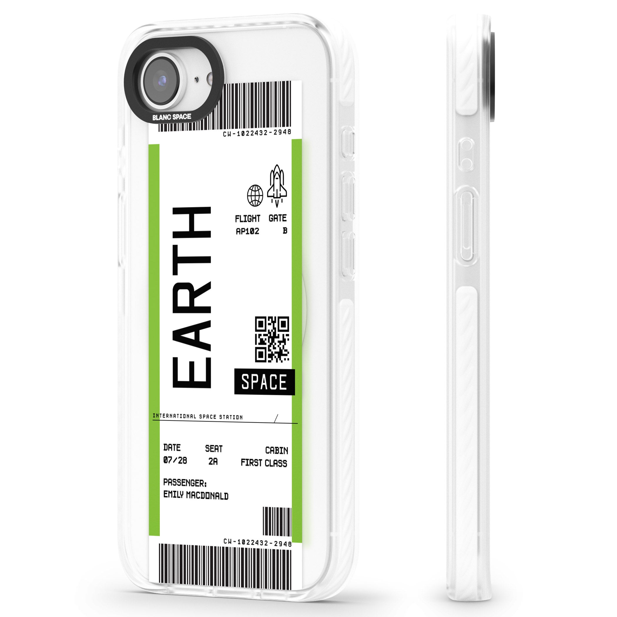 Personalised Earth Travel Ticket
