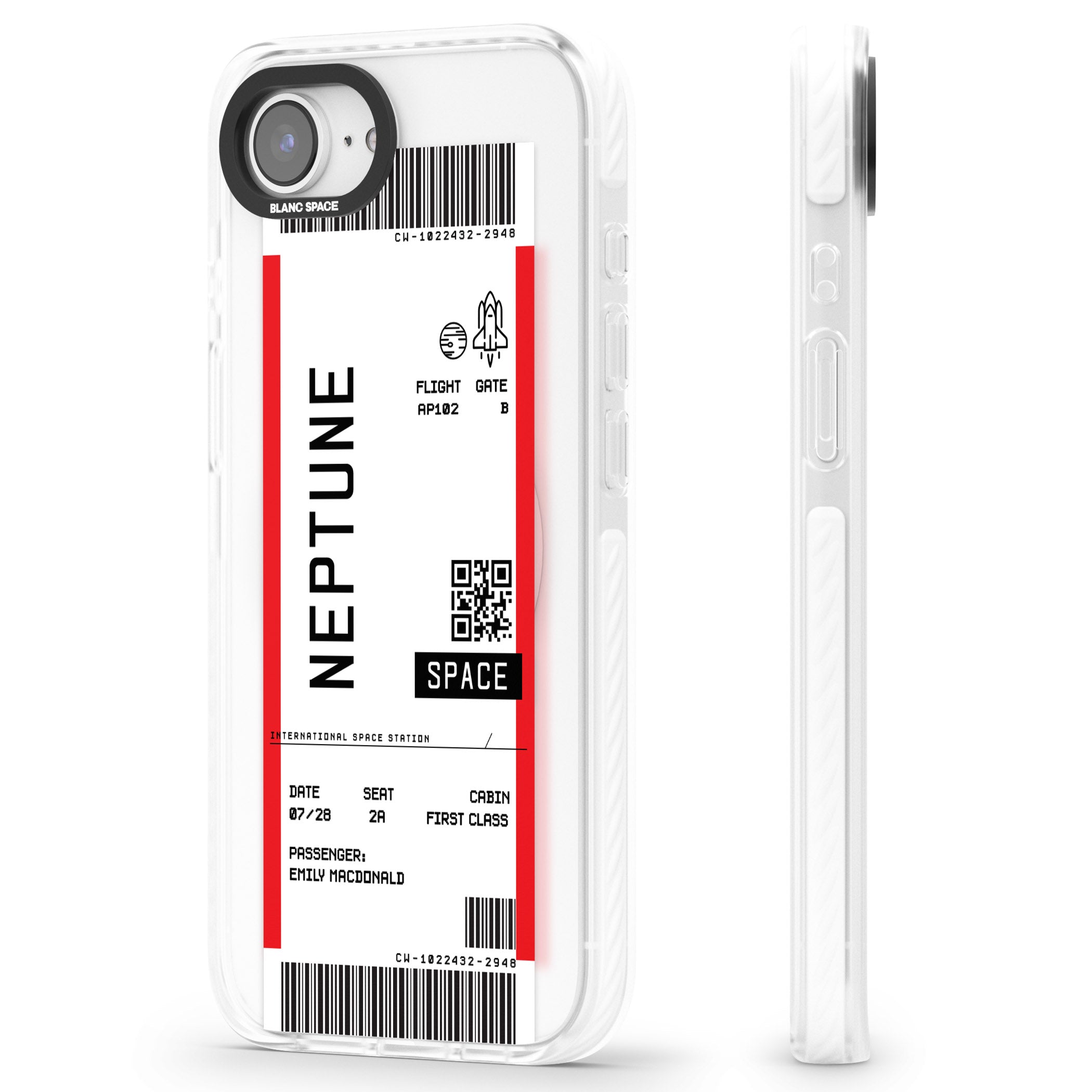 Personalised Neptune Travel Ticket