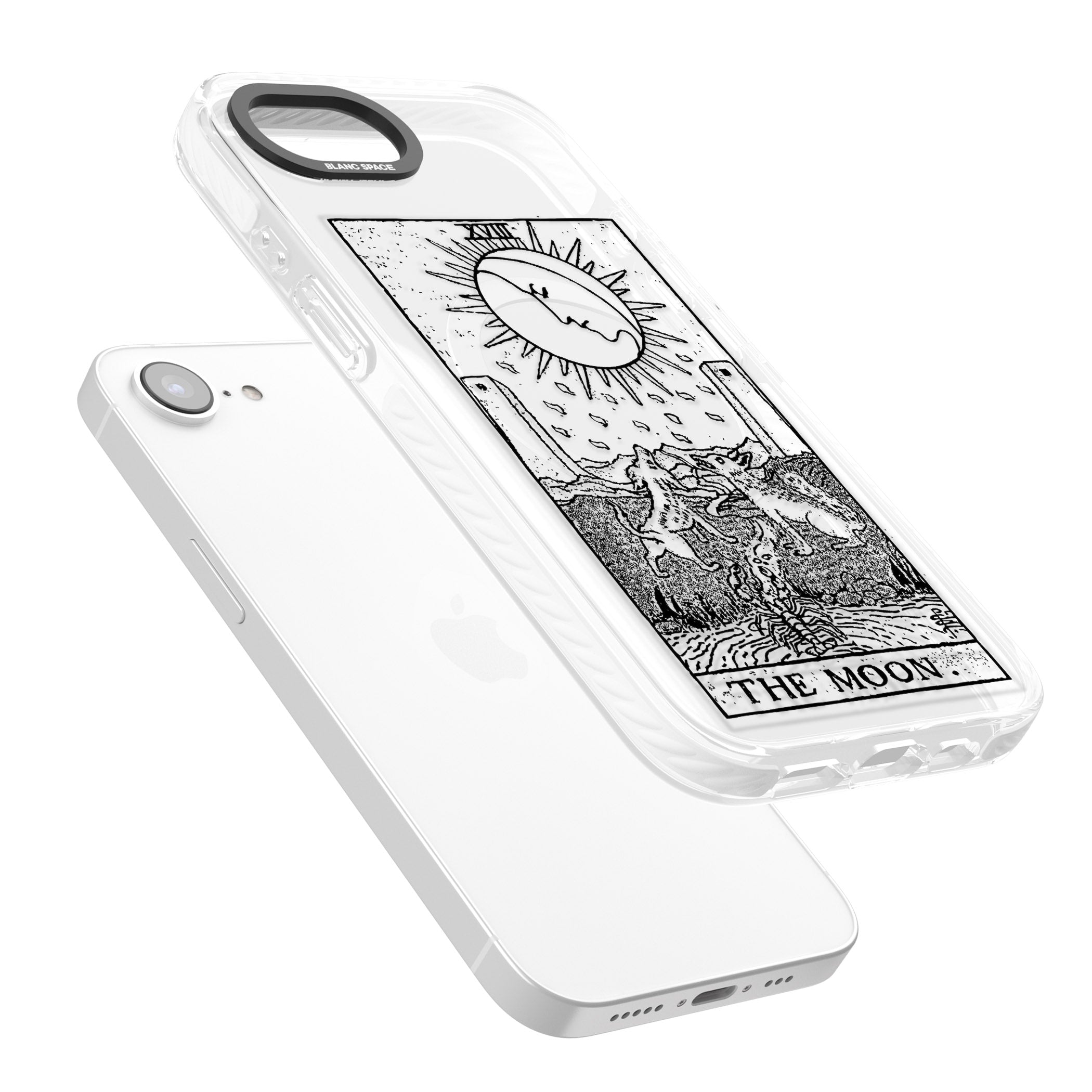 Personalised The Moon Tarot Card (Clear)