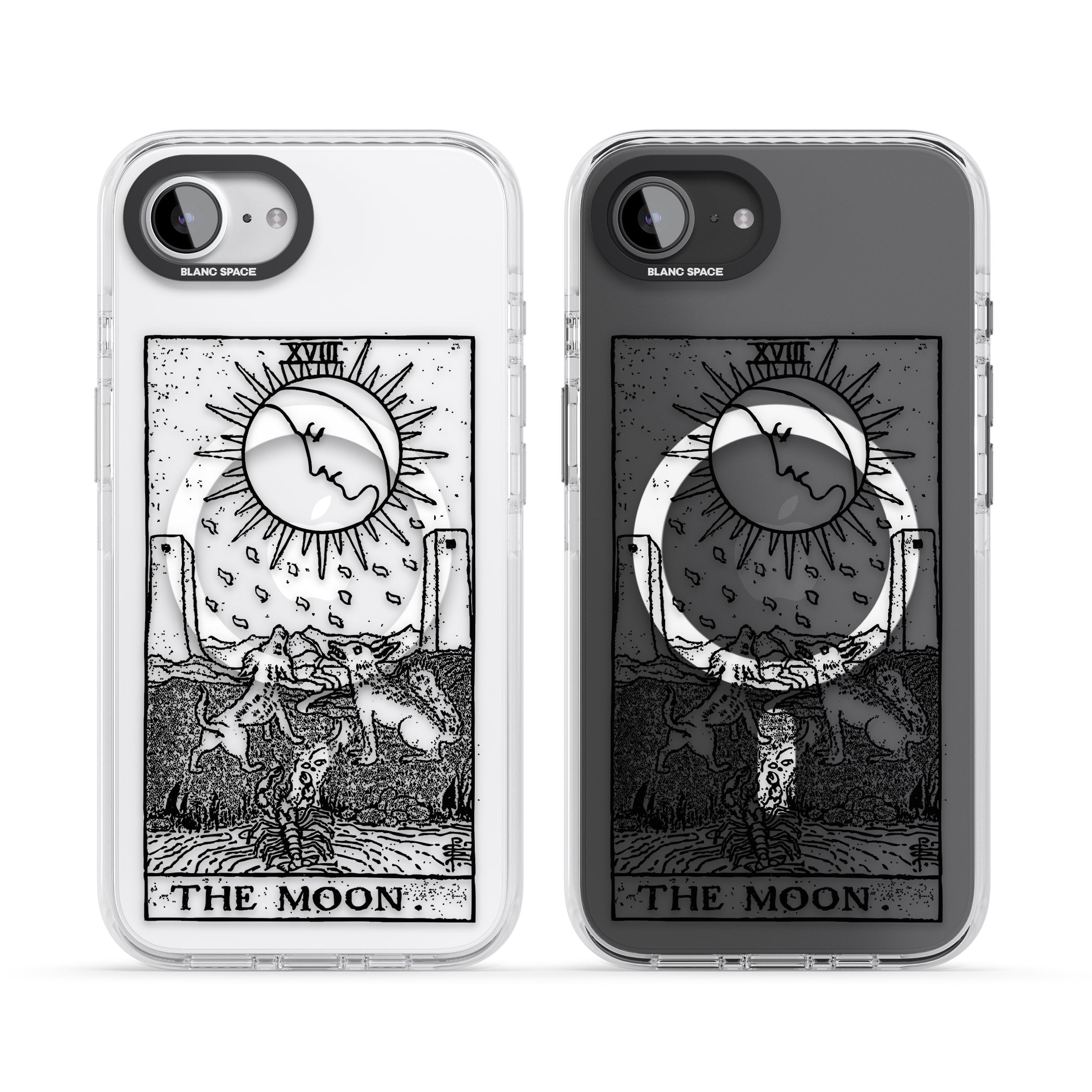 Personalised The Moon Tarot Card (Clear)