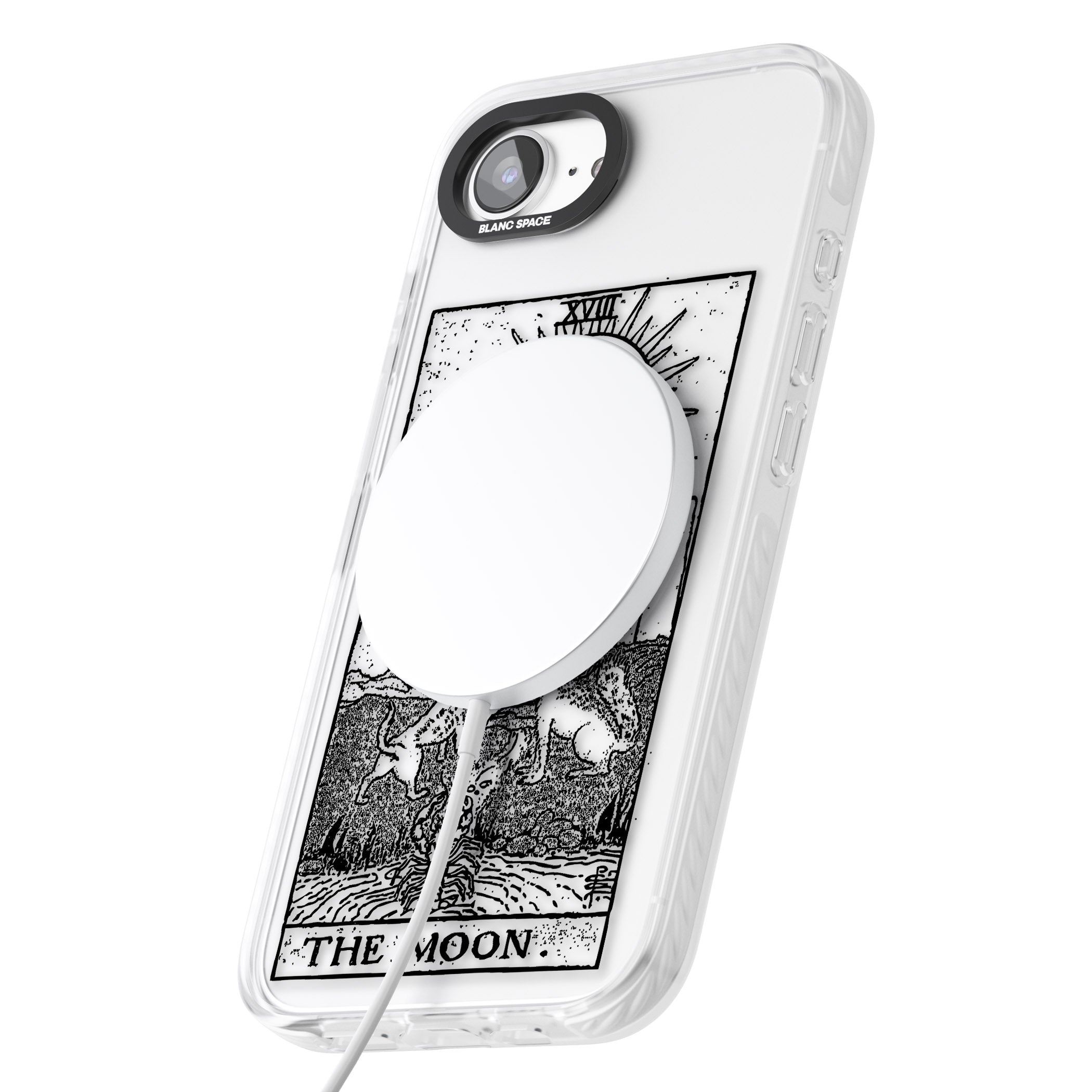 Personalised The Moon Tarot Card (Clear)