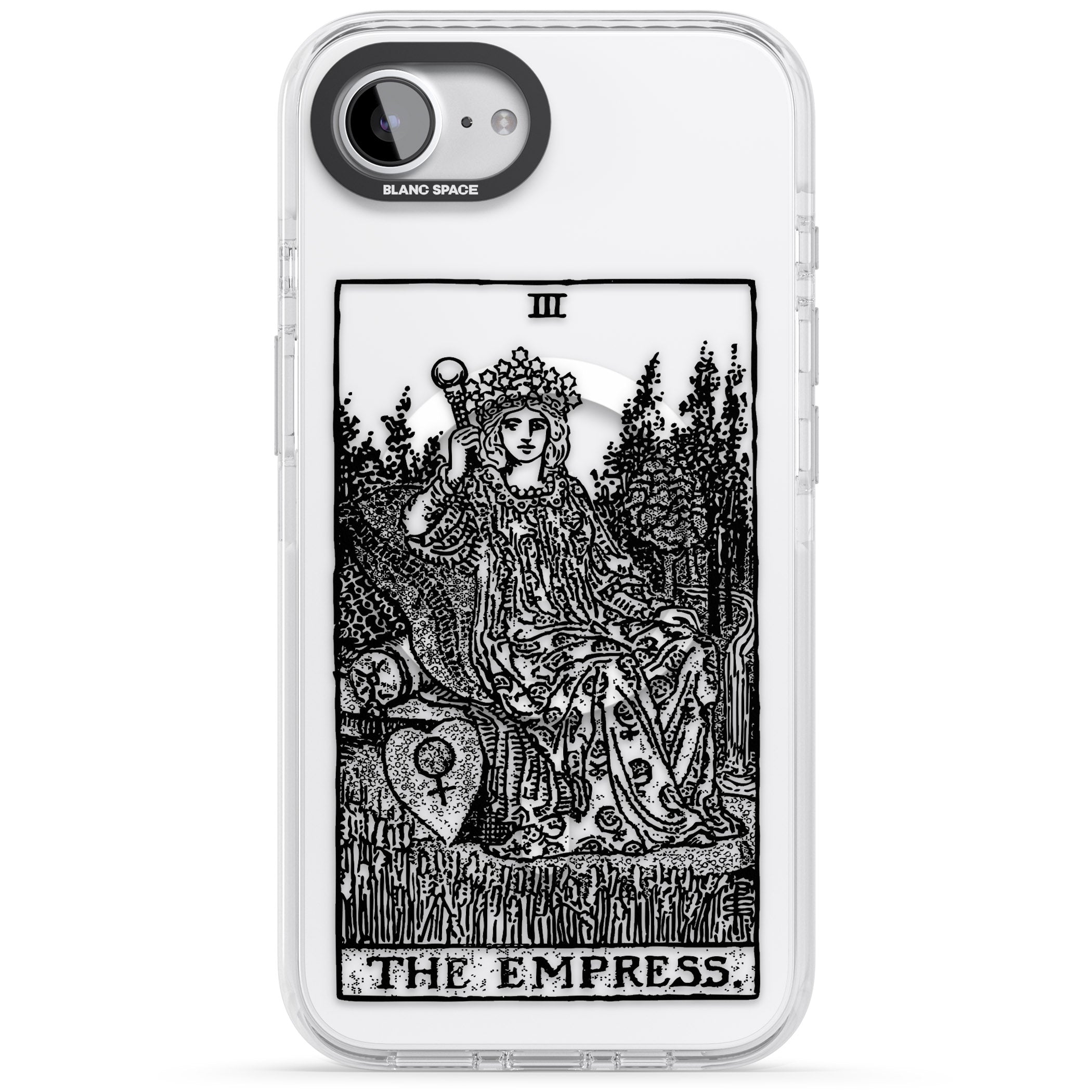 Personalised The Empress Tarot Card (Clear)