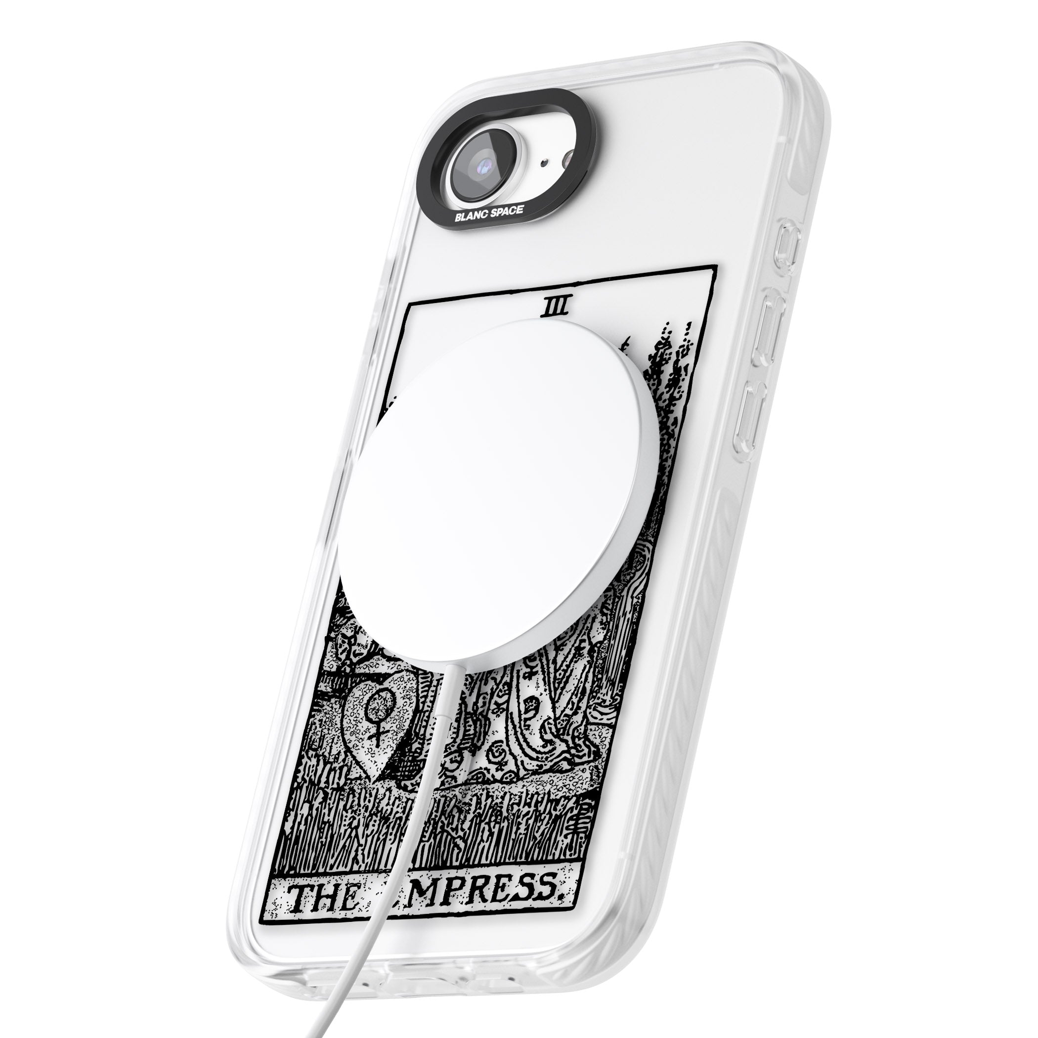 Personalised The Empress Tarot Card (Clear)