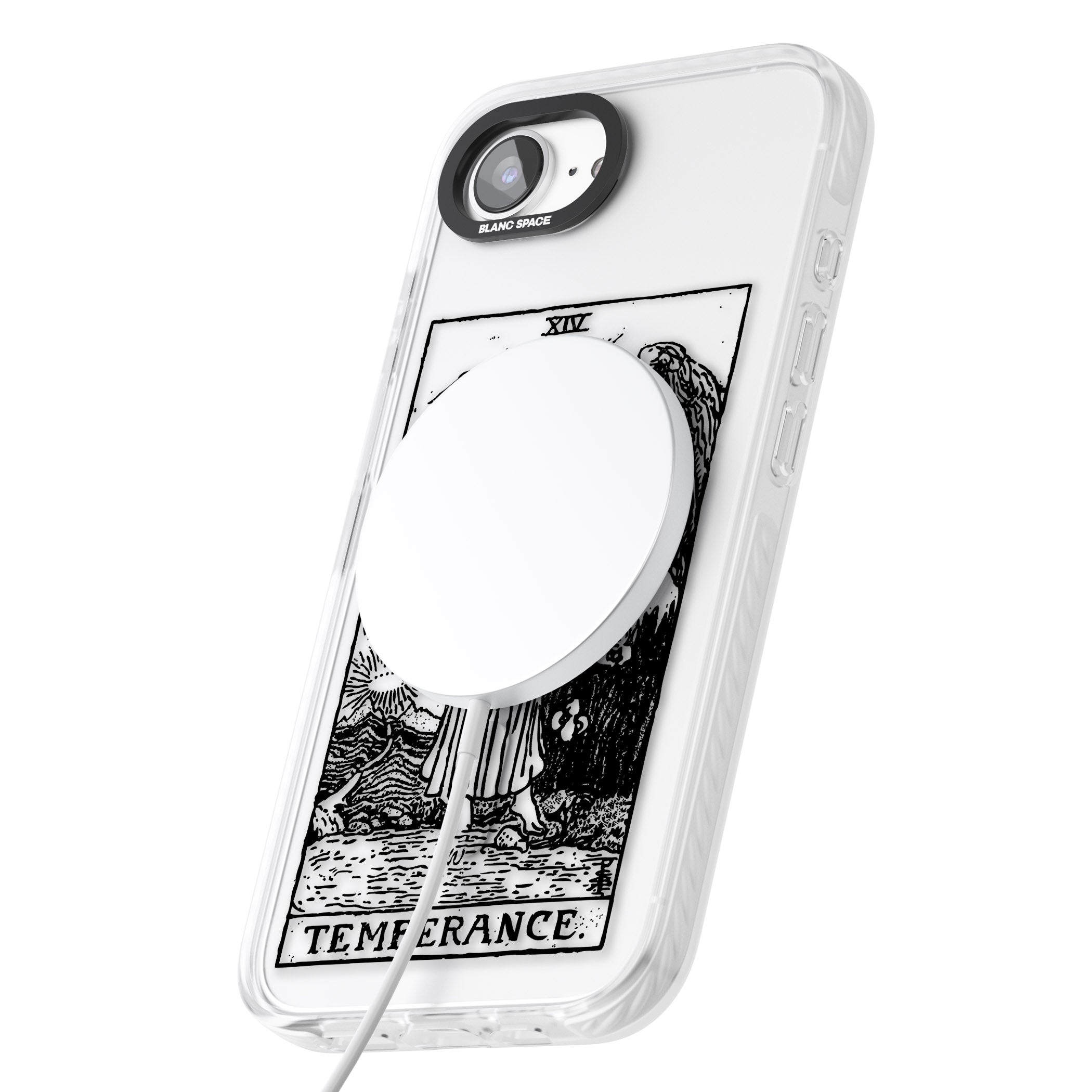 Personalised Temperance Tarot Card (Clear)