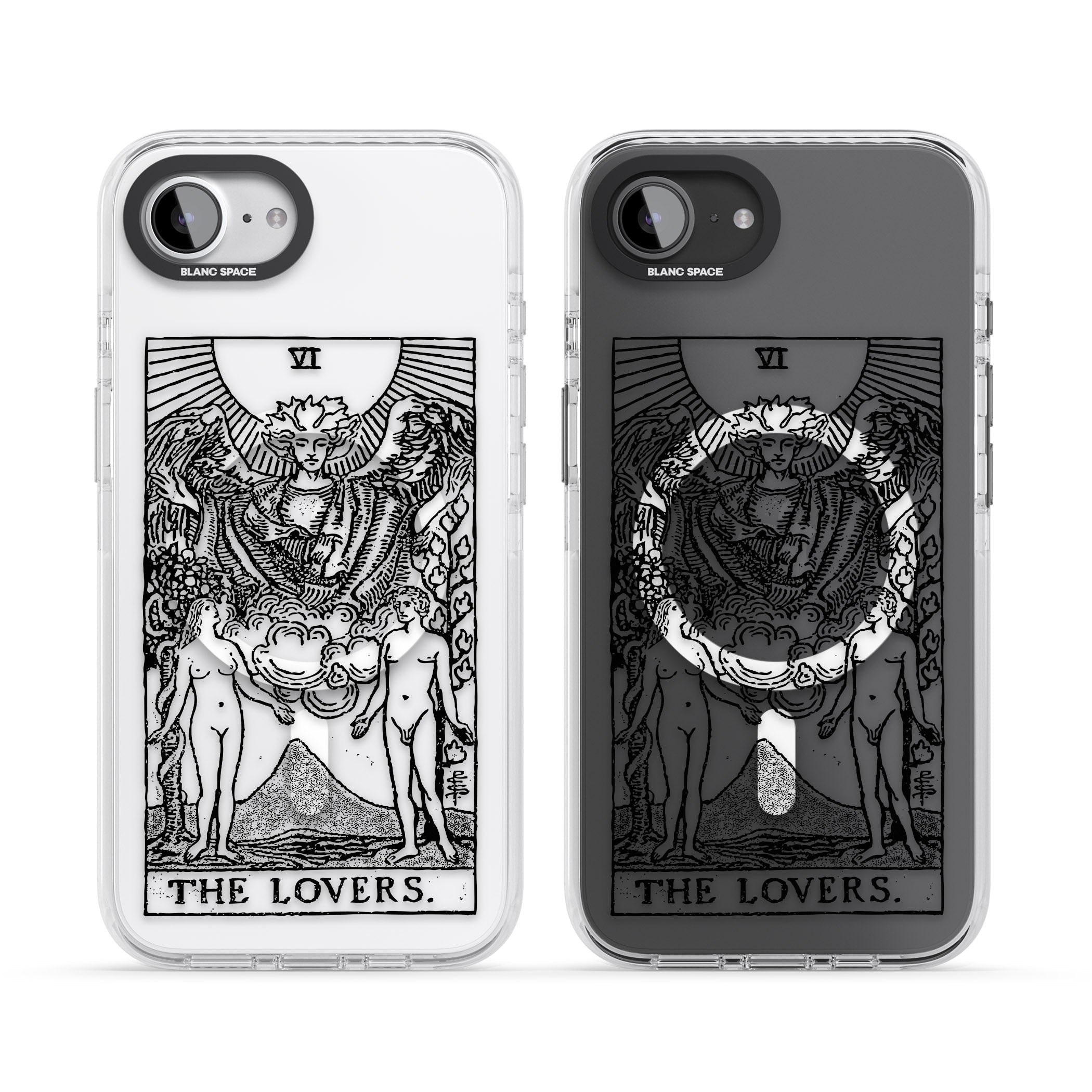 Personalised The Lovers Tarot Card (Clear)