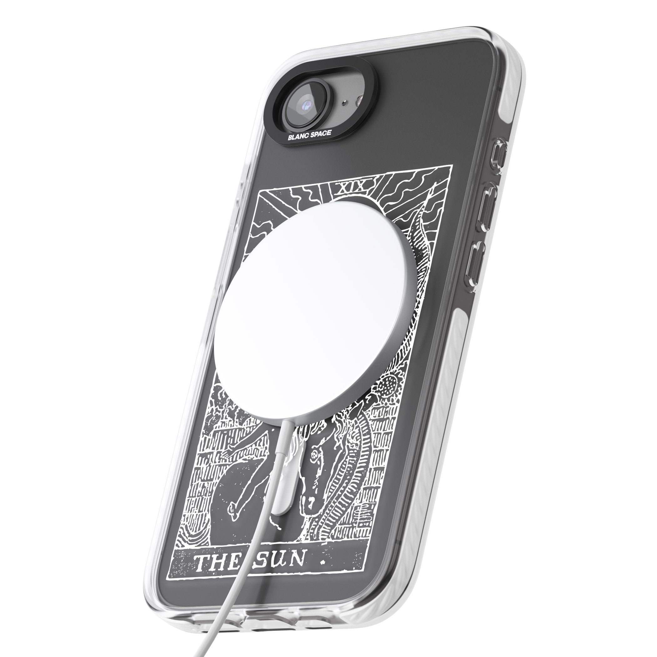 Personalised The Sun Tarot Card (White)