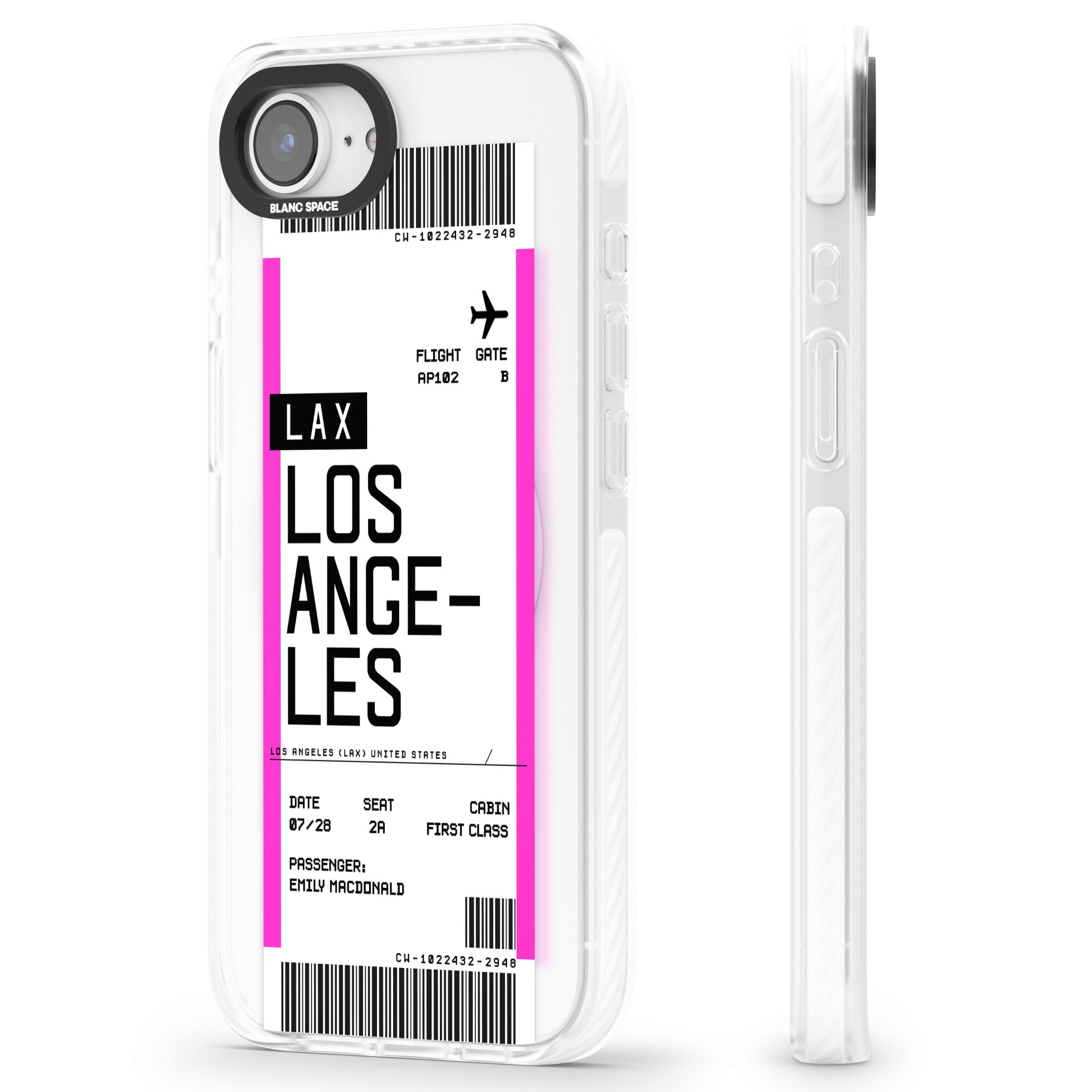 Personalised Los Angeles Boarding Pass