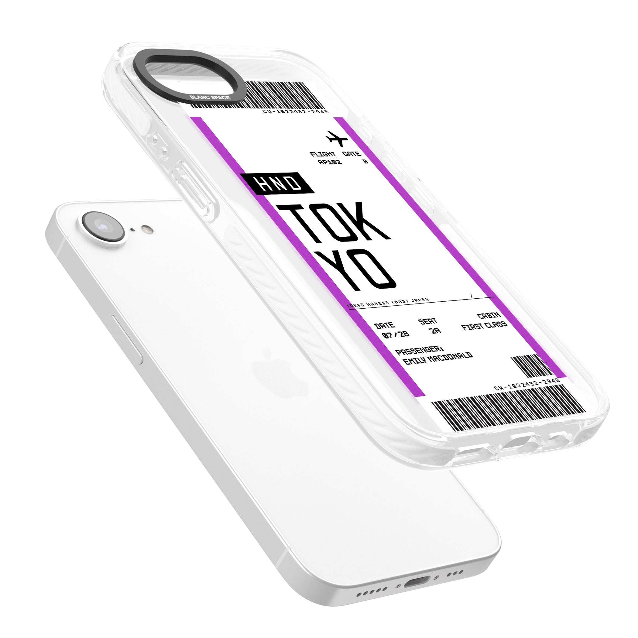 Personalised Tokyo Boarding Pass