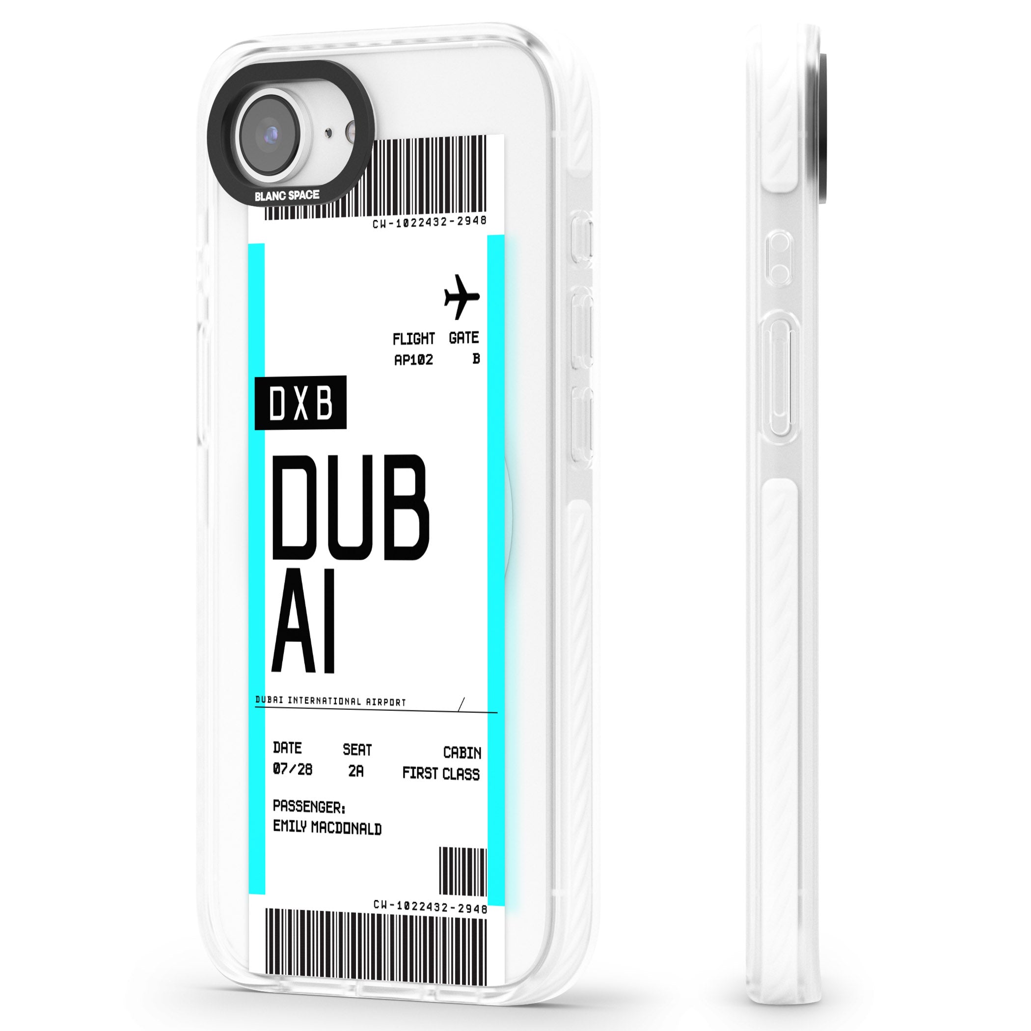 Personalised Dubai Boarding Pass