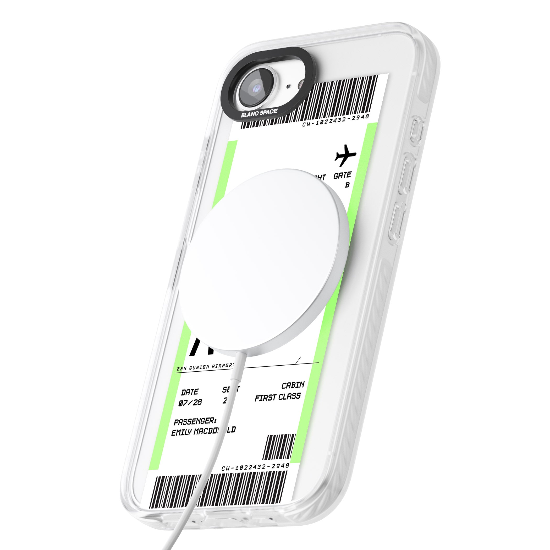 Personalised Tel Aviv Boarding Pass