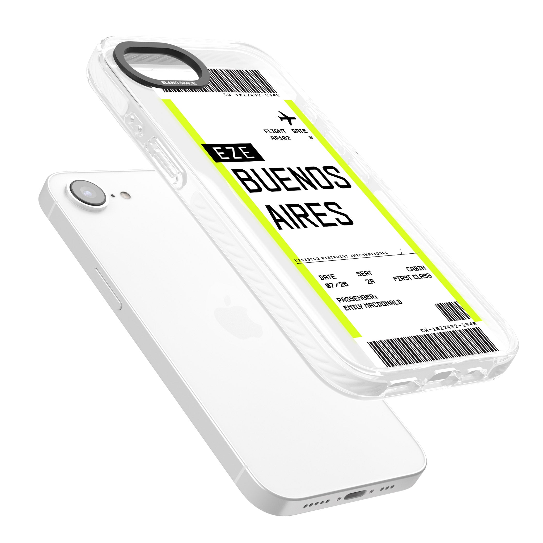 Personalised Buenos Aires Boarding Pass