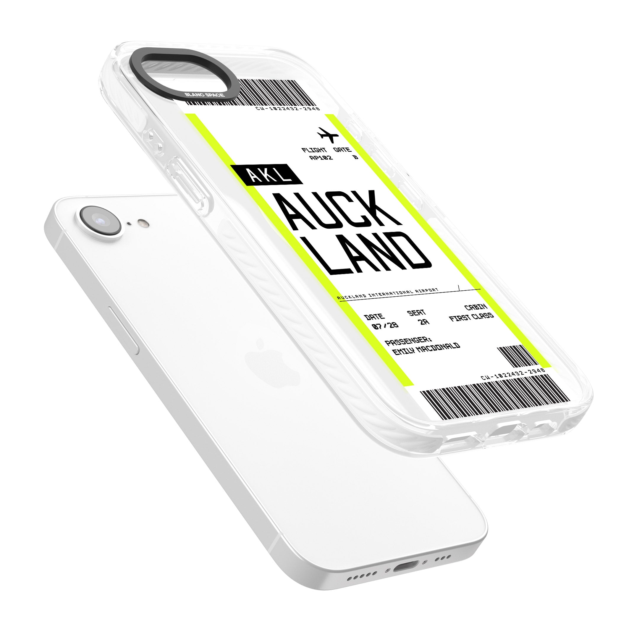 Personalised Auckland Boarding Pass