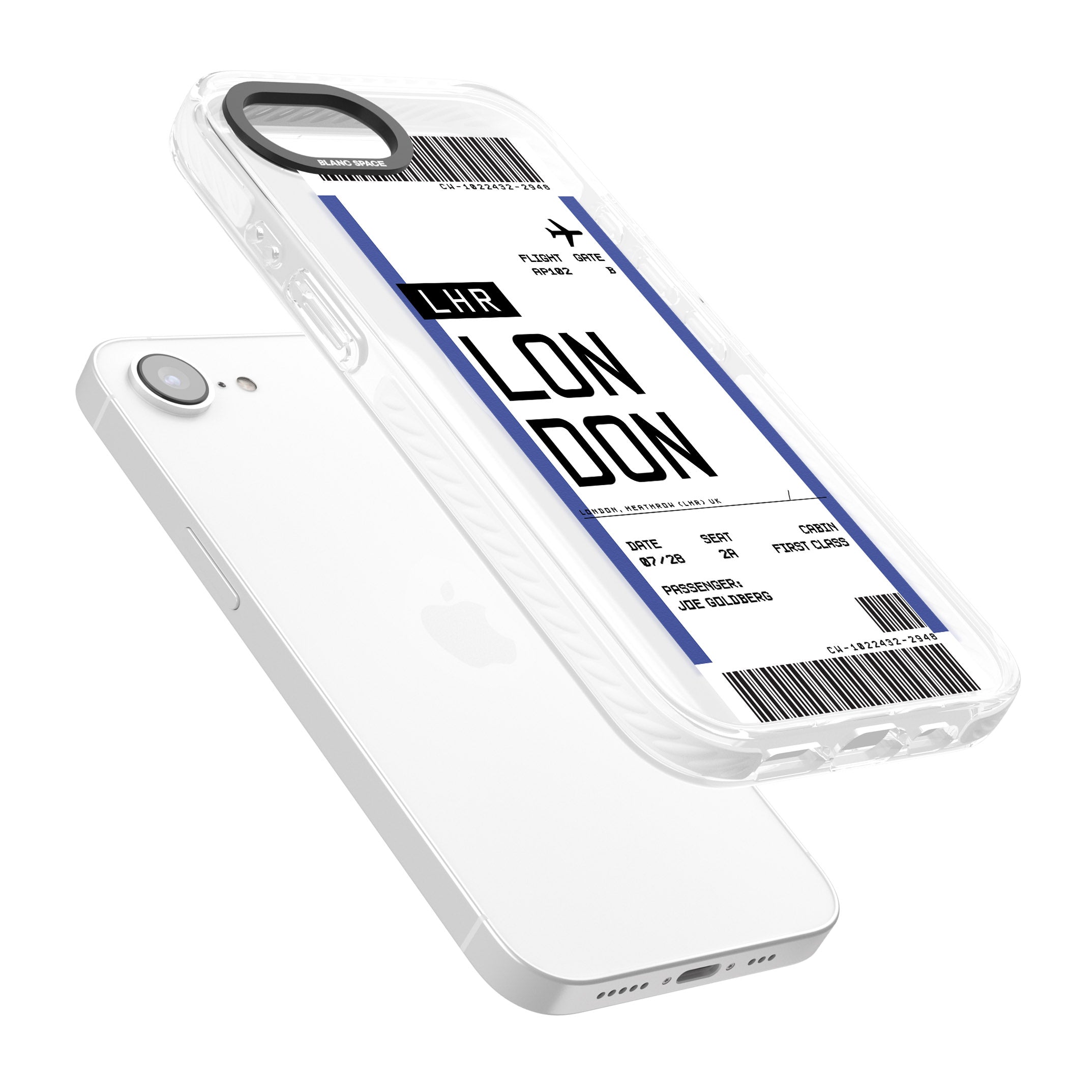 Personalised London Boarding Pass