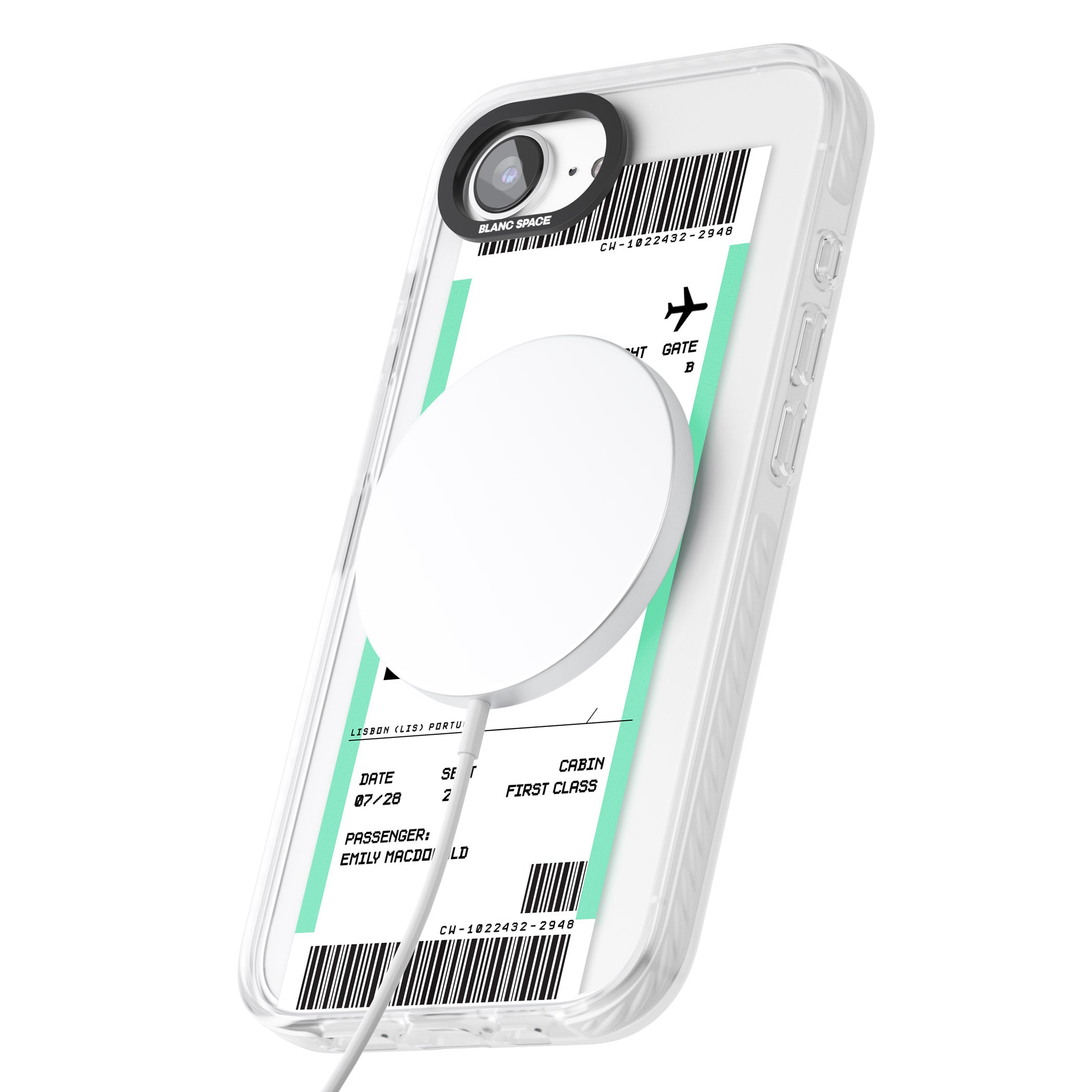 Personalised Lisbon Boarding Pass