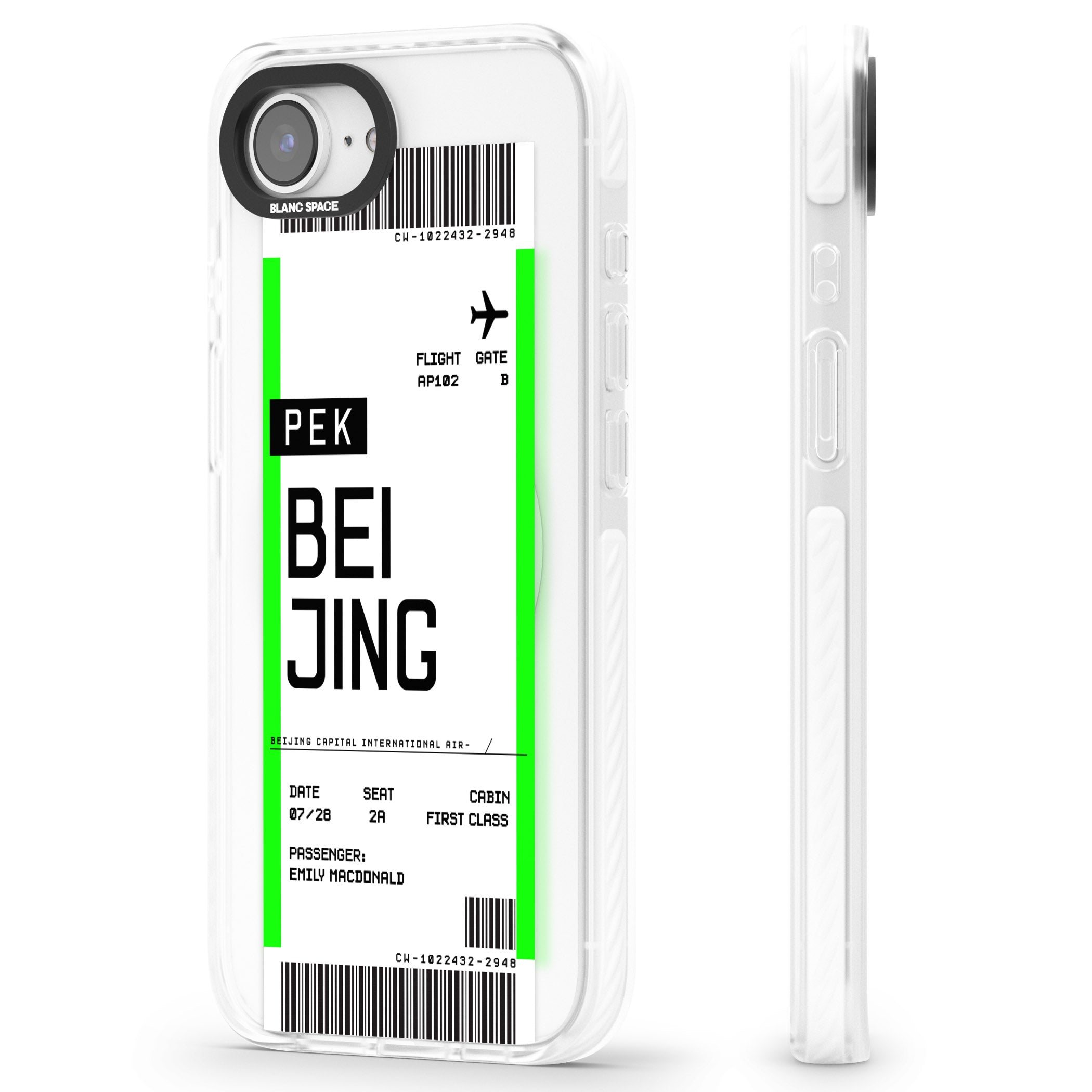Personalised Beijing Boarding Pass