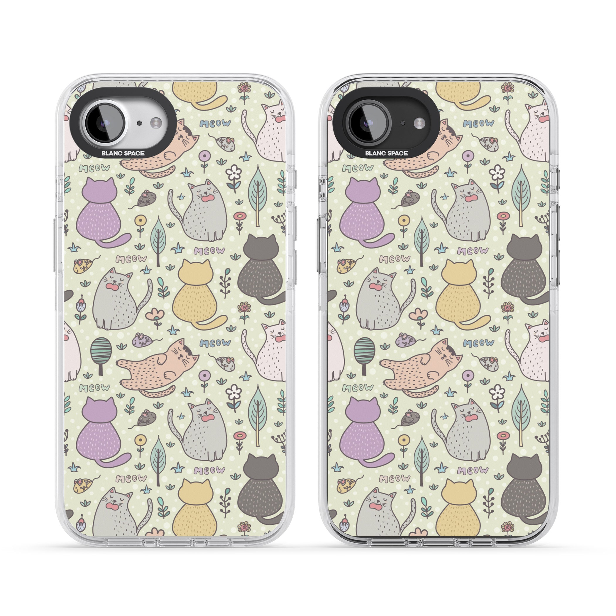 Cat Pattern Cream