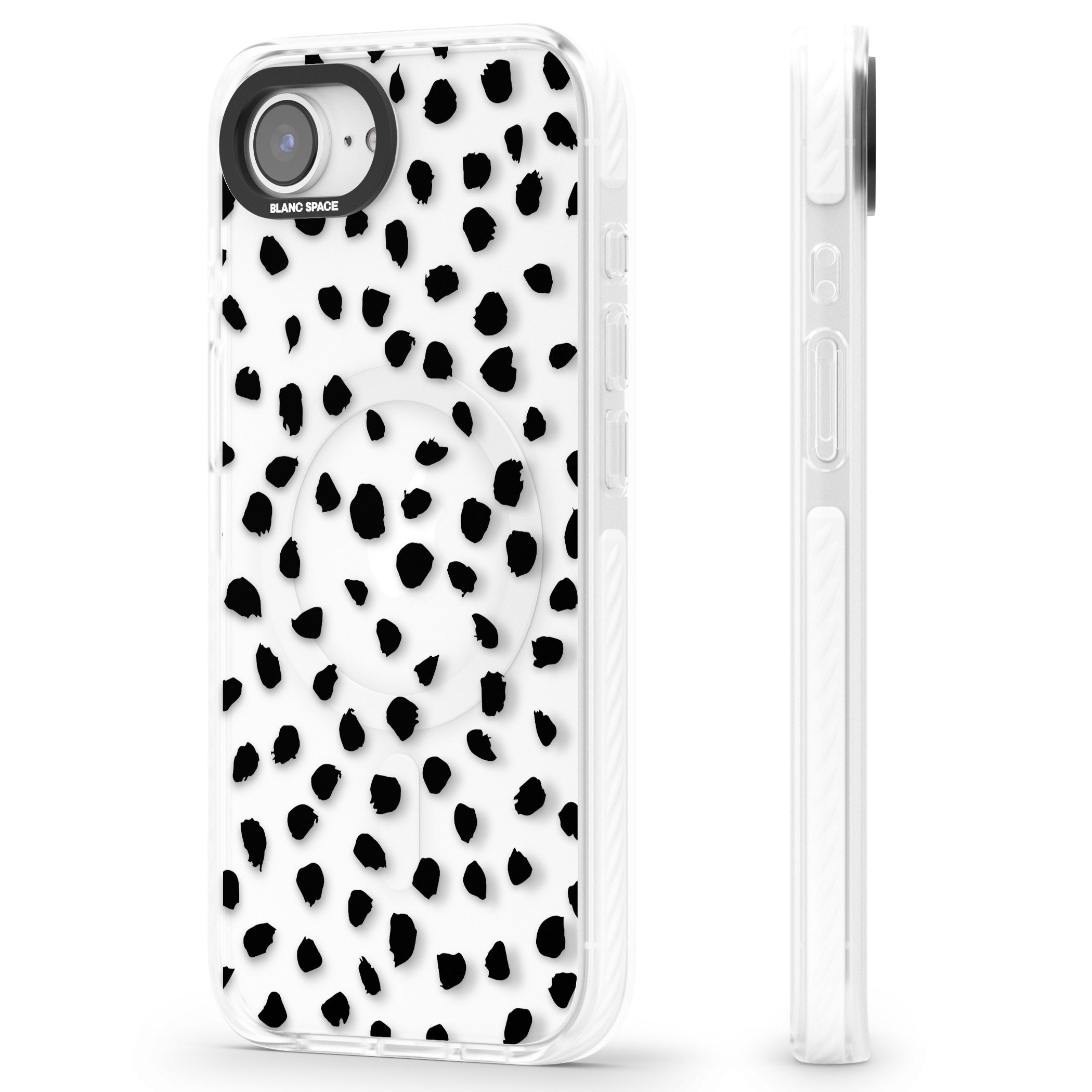 Black Dalmatian Polka Dot