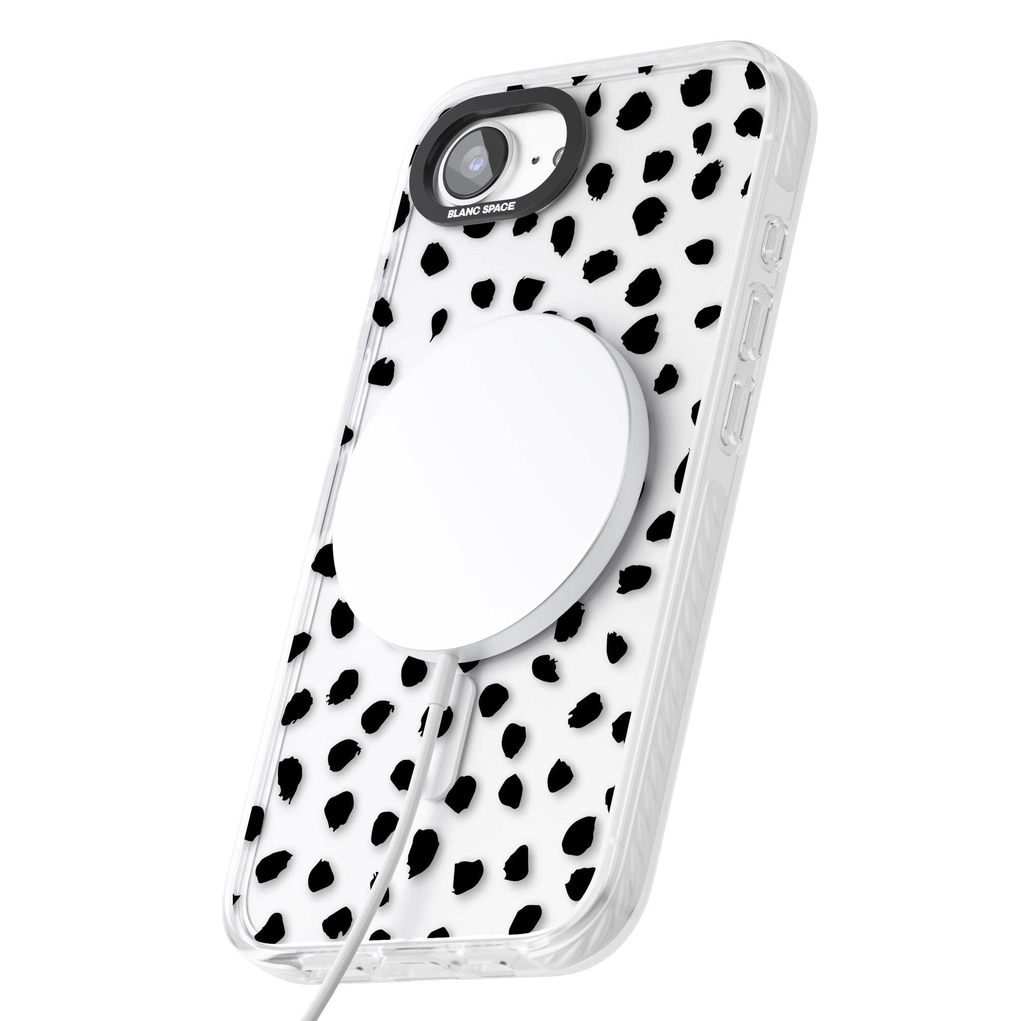 Black Dalmatian Polka Dot