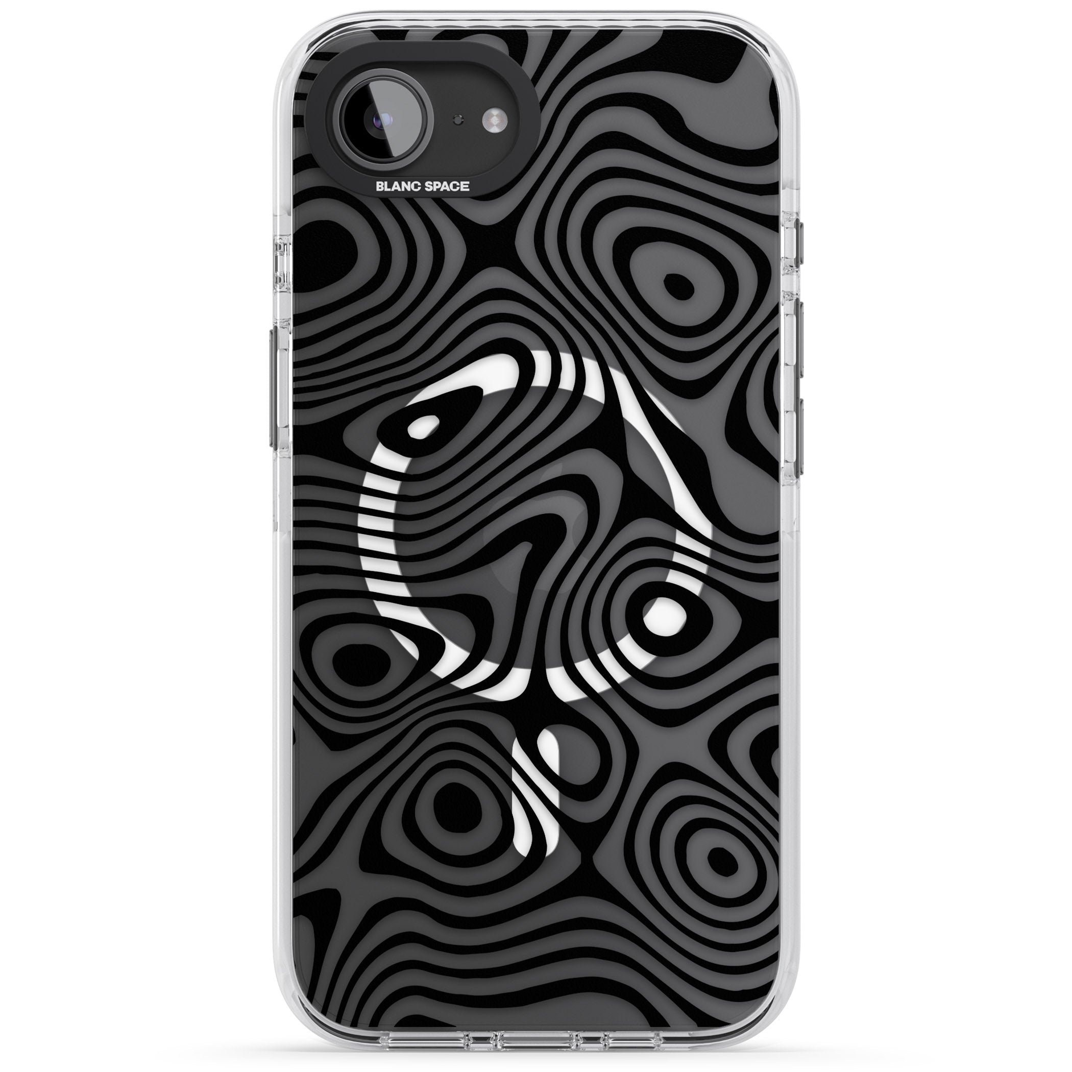 Dark Topographic Map