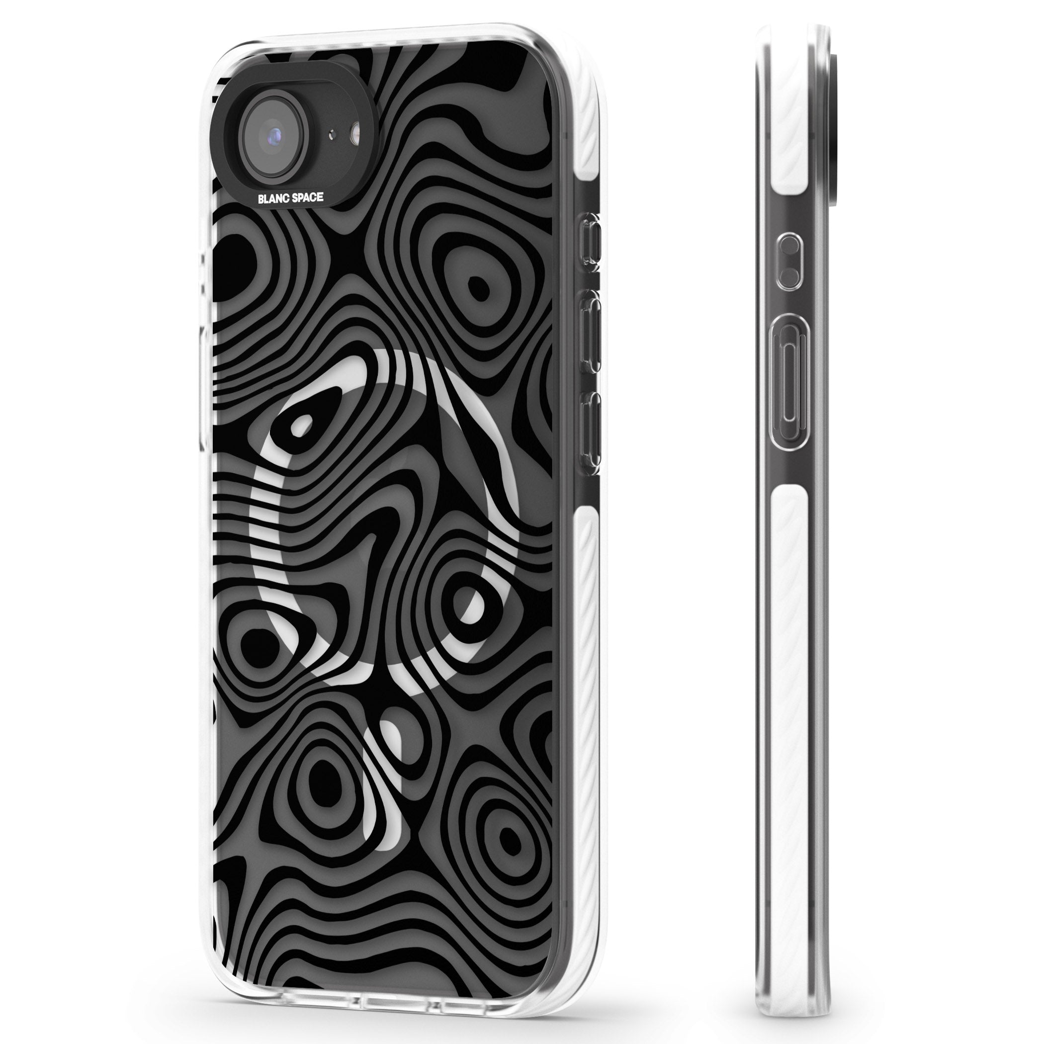 Dark Topographic Map