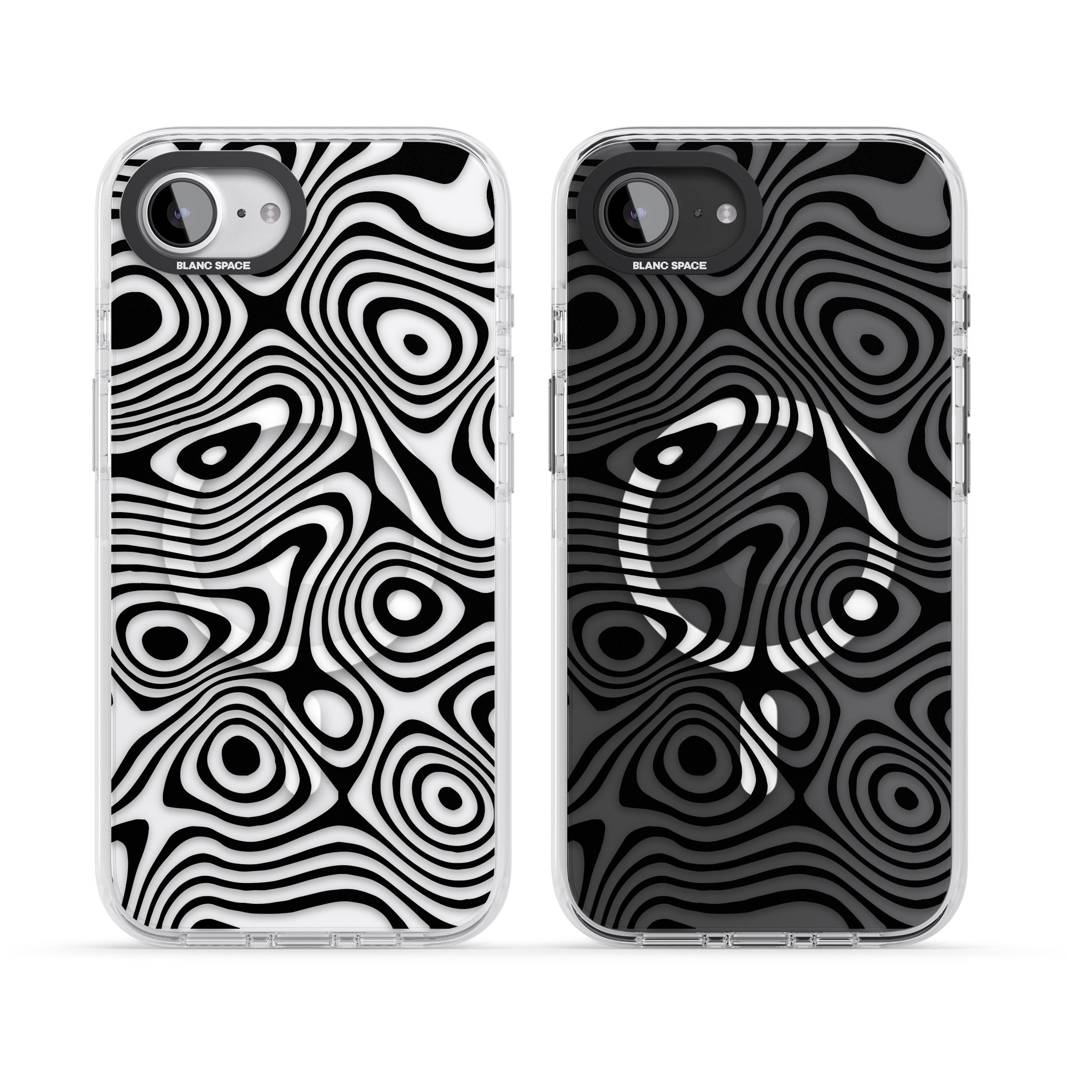 Dark Topographic Map