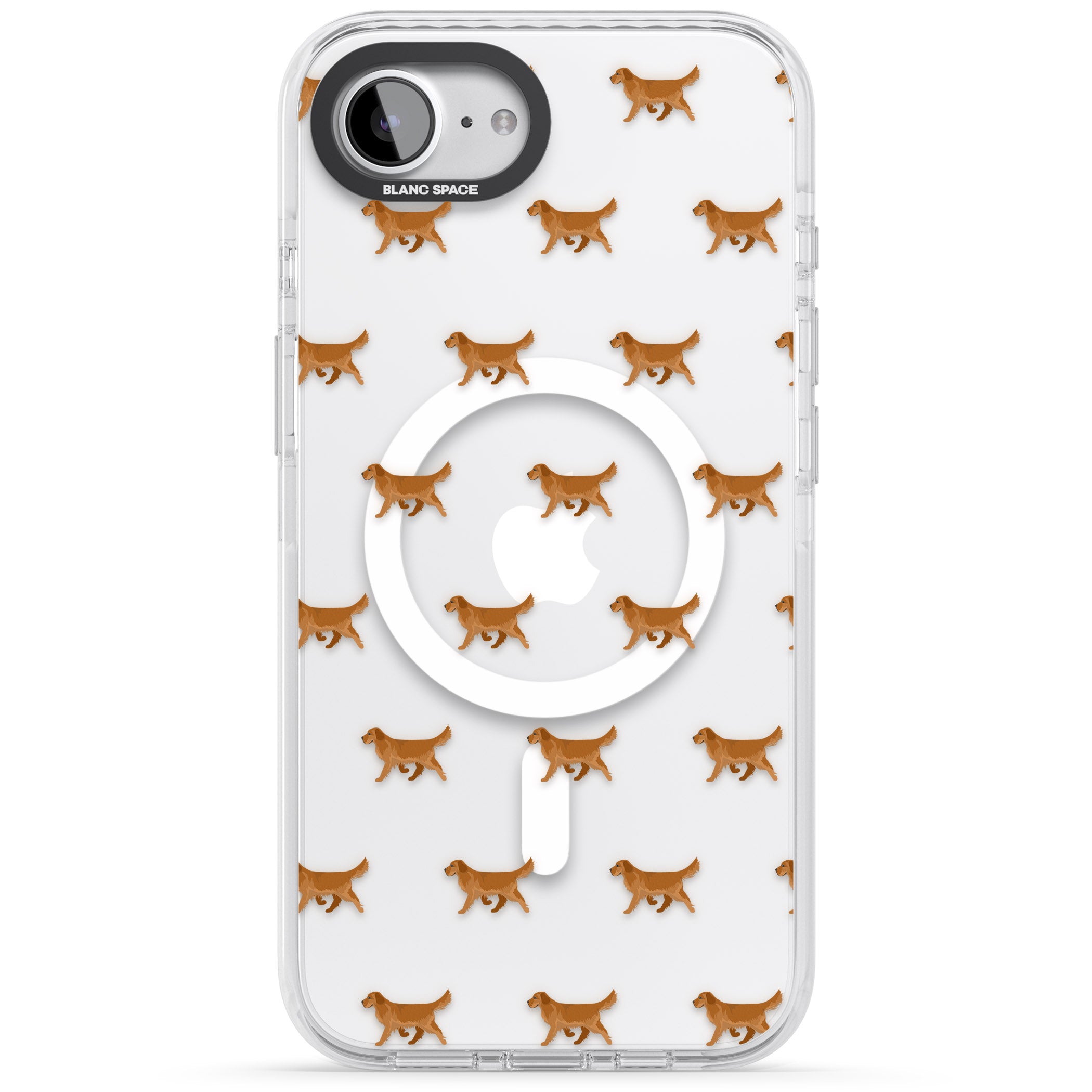 Golden Retriever Dog Pattern Clear