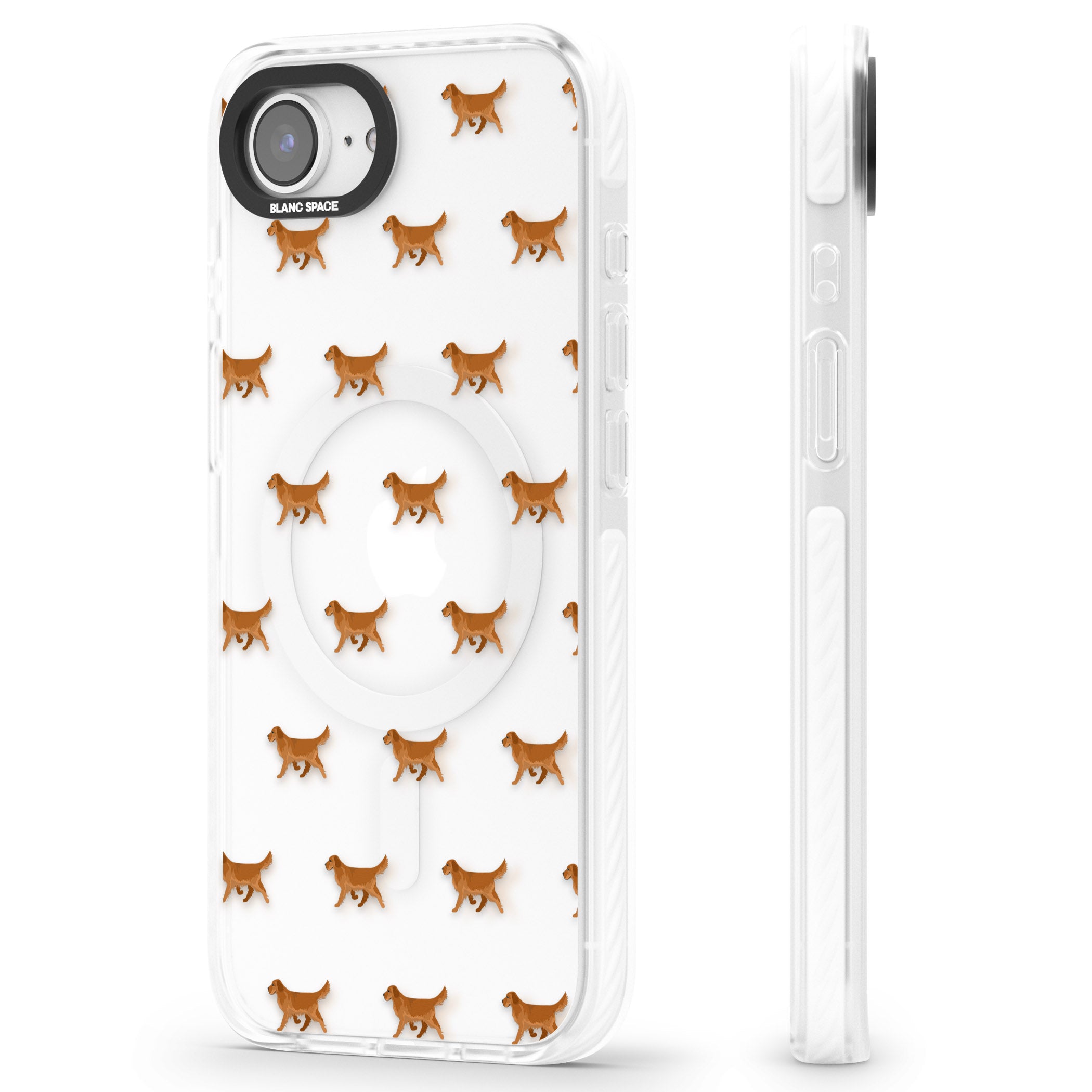 Golden Retriever Dog Pattern Clear