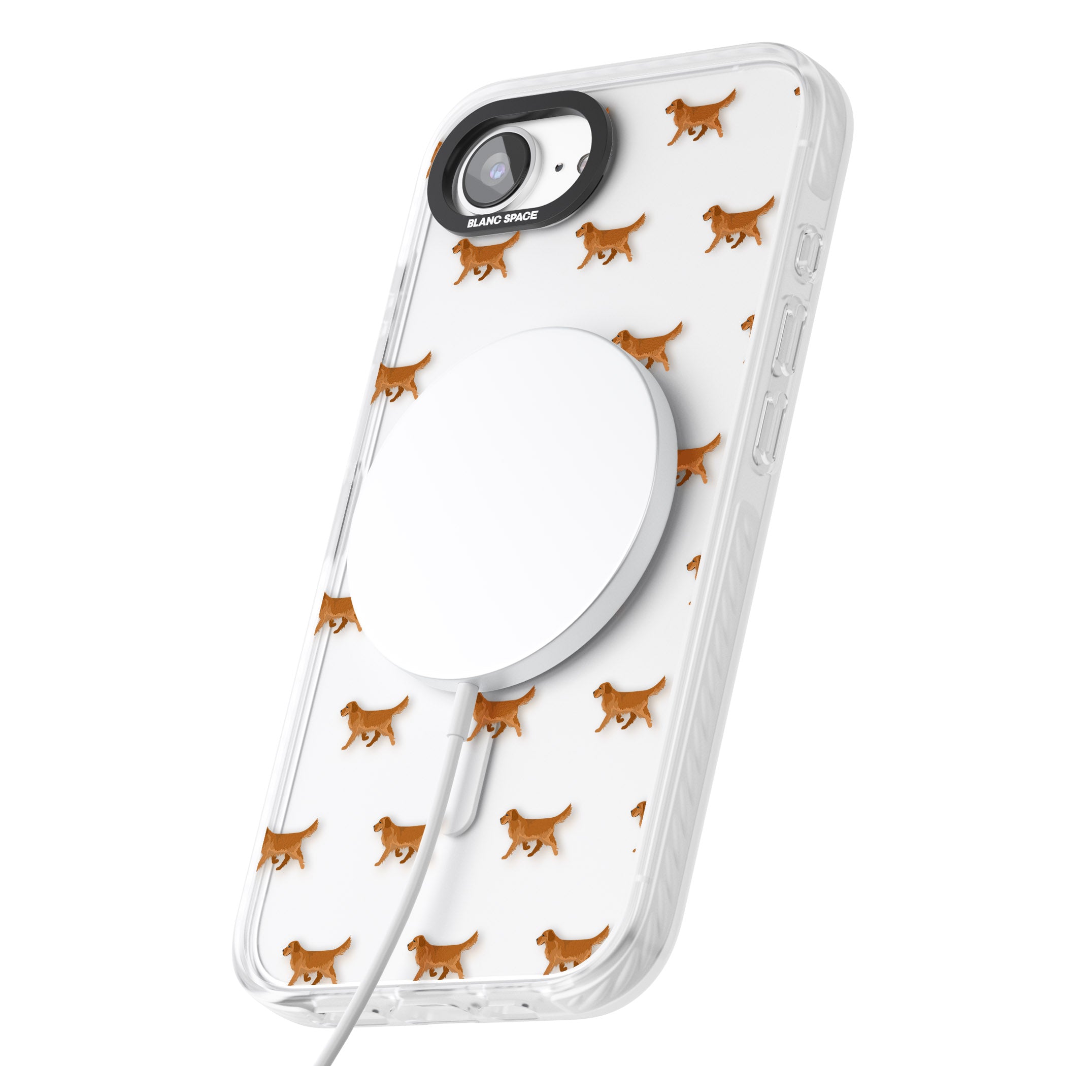 Golden Retriever Dog Pattern Clear