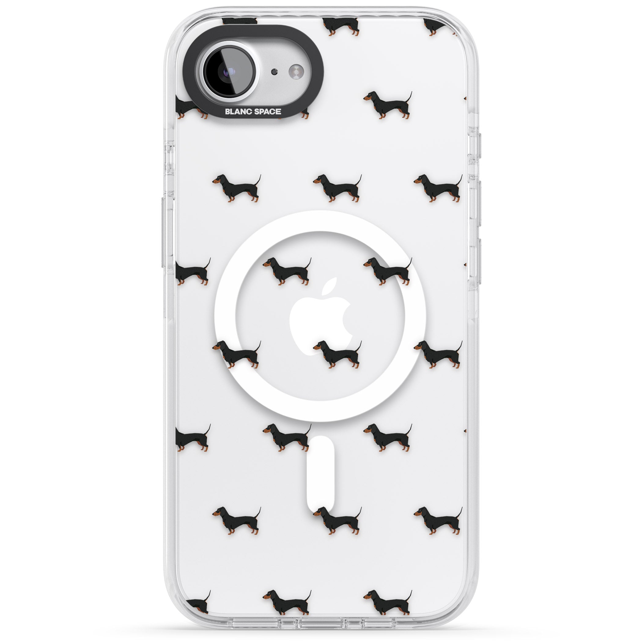 Dachshund Pattern Clear