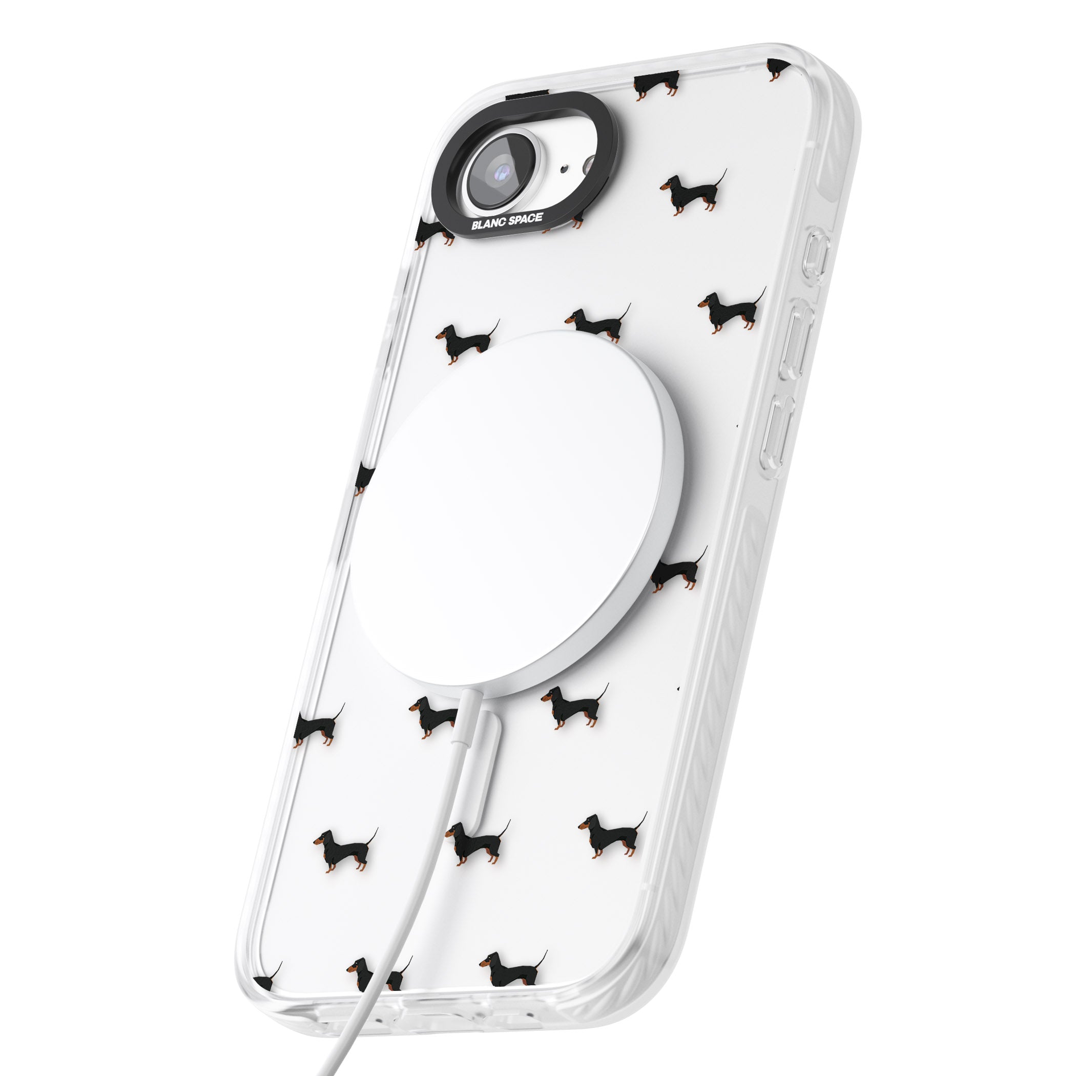 Dachshund Pattern Clear