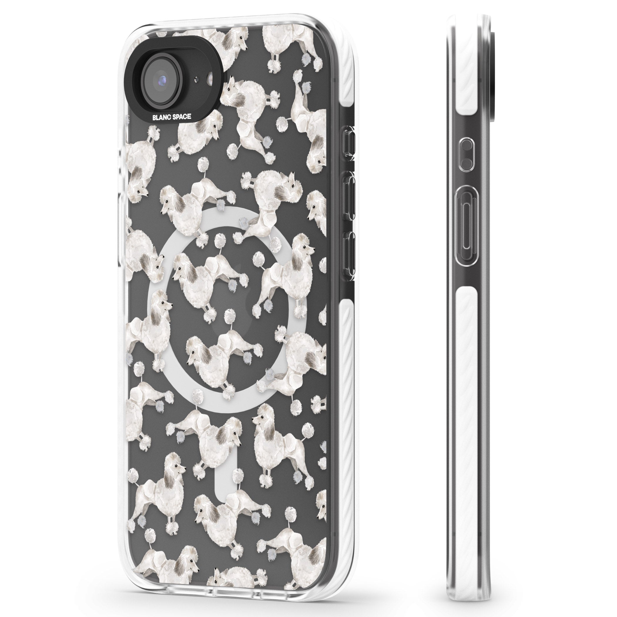 Poodle Watercolor Pattern