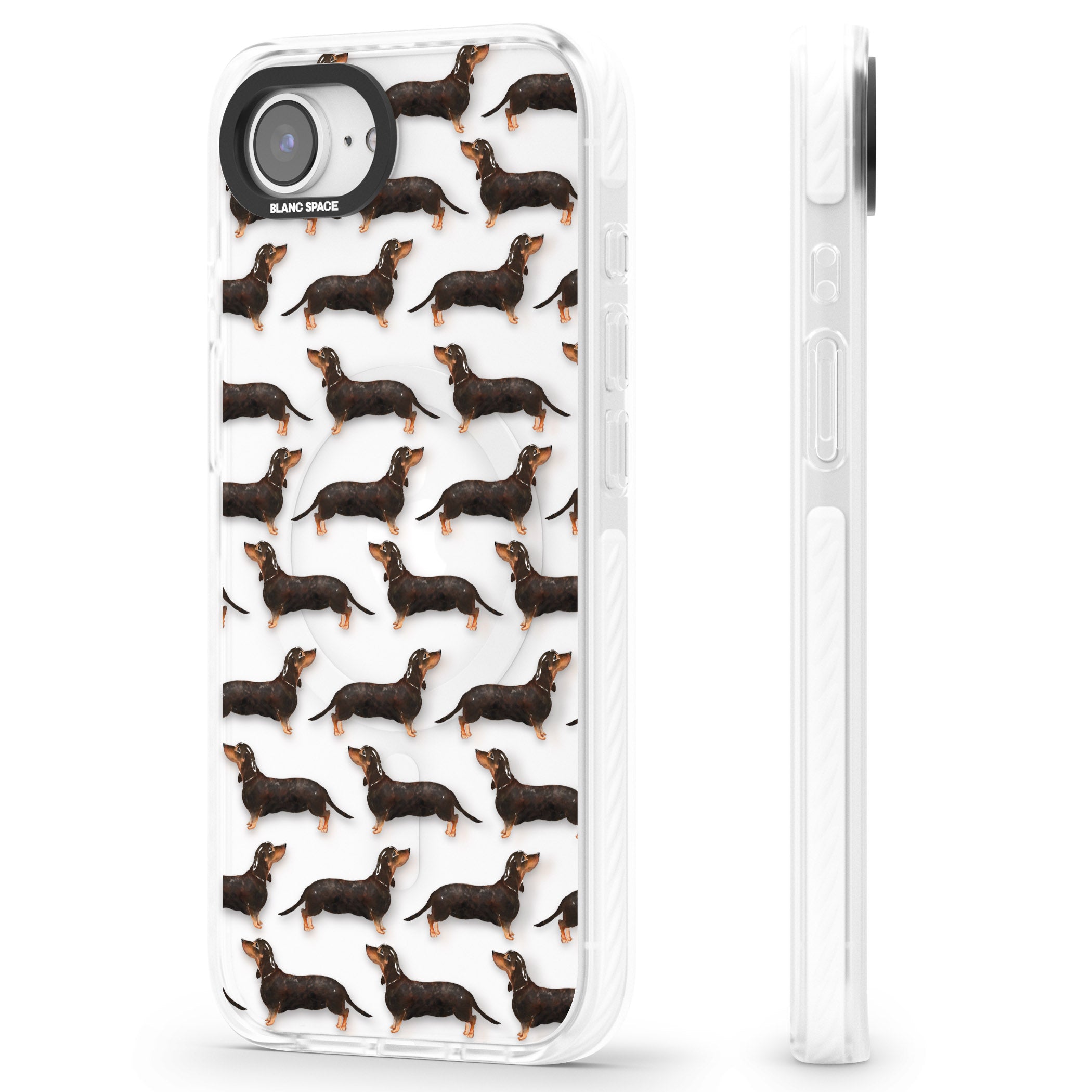 Dachshund Pattern Black Tan