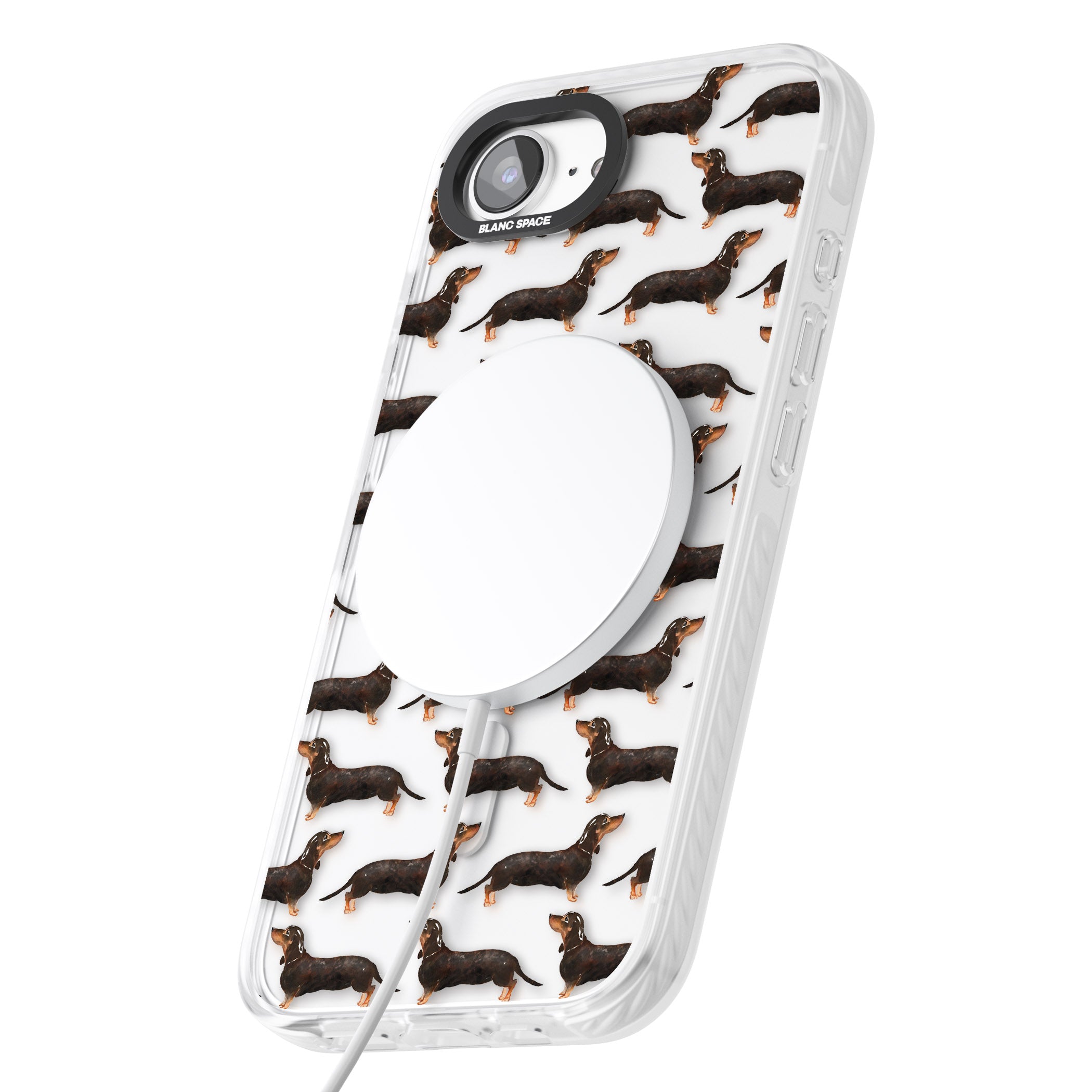 Dachshund Pattern Black Tan