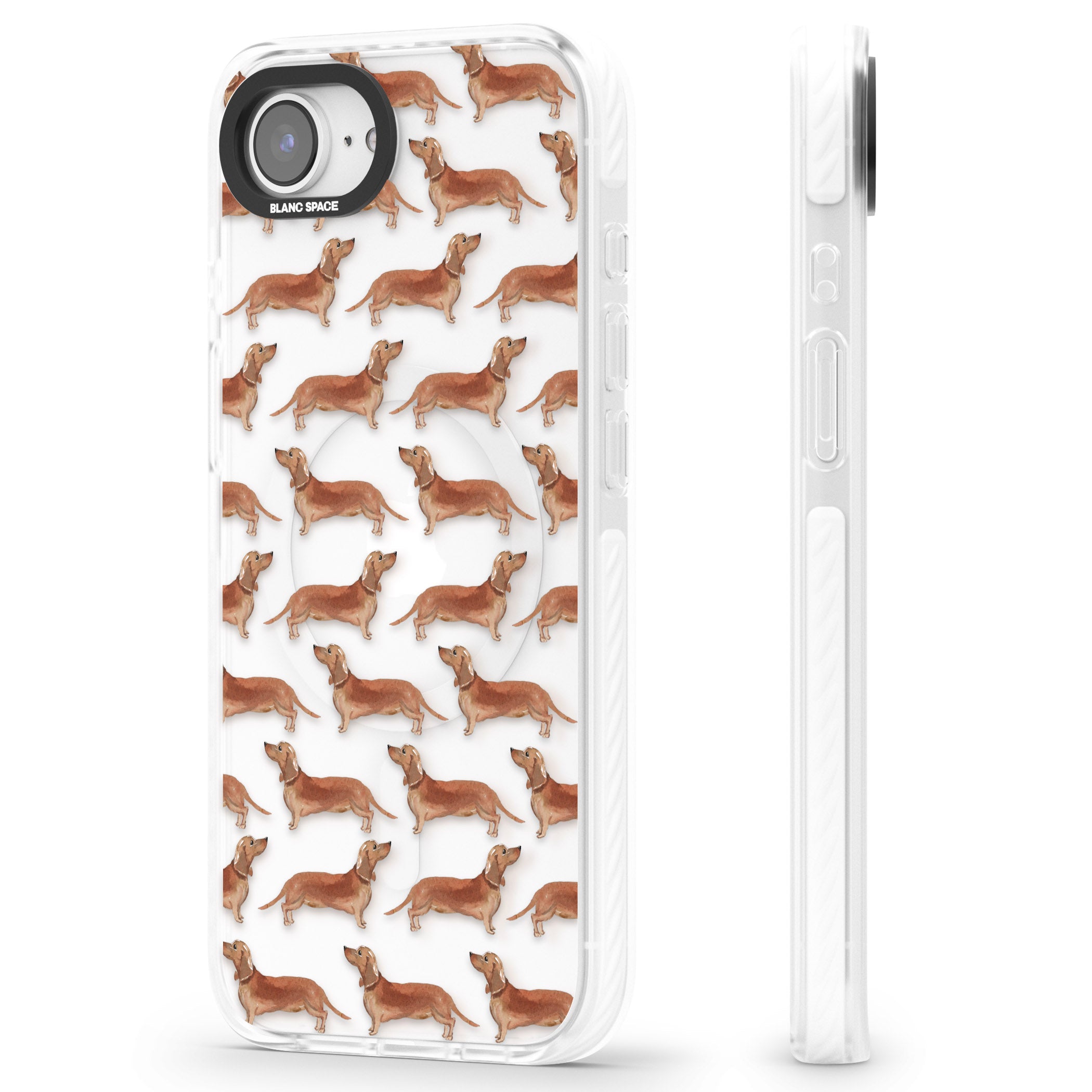 Dachshund Watercolor Dog Pattern