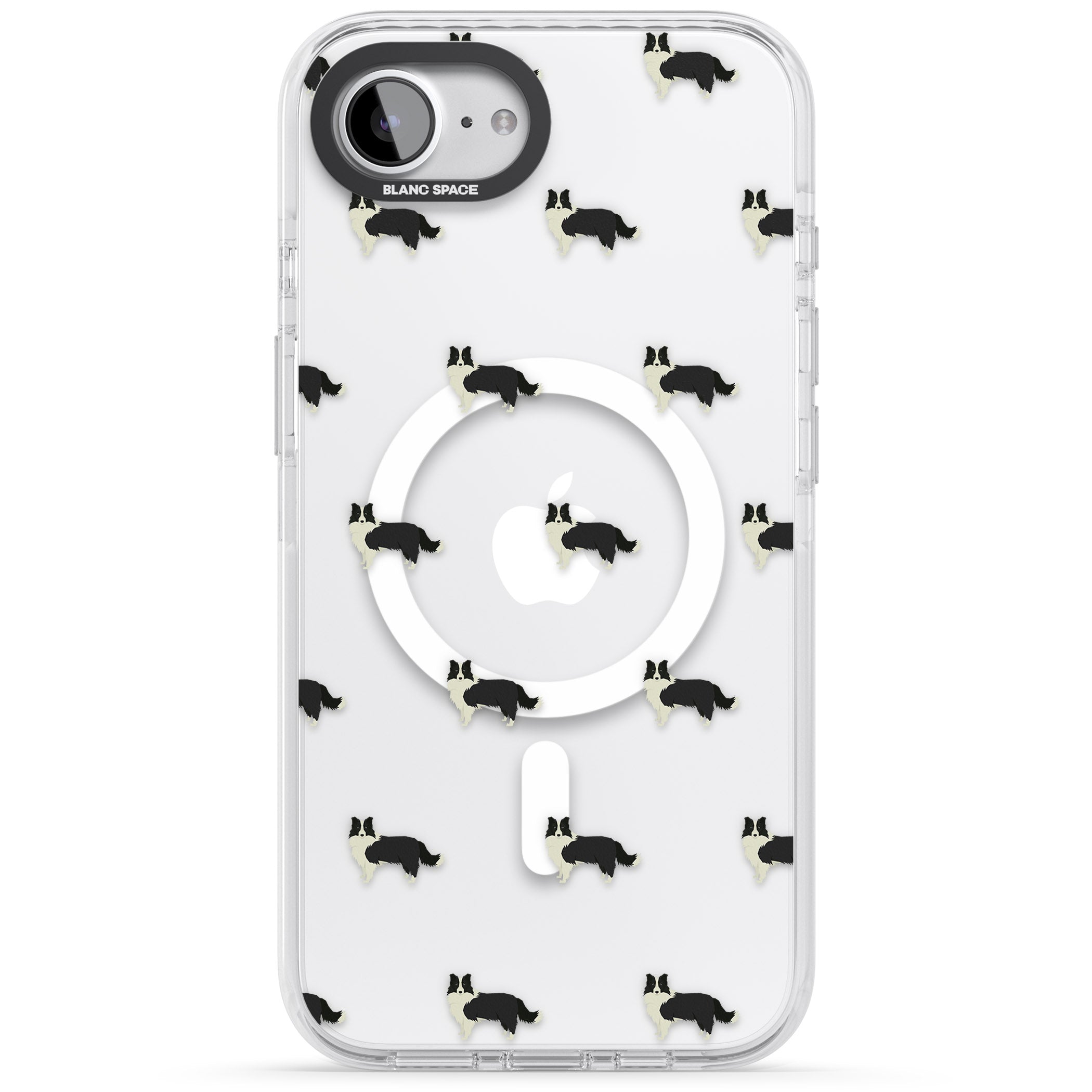 Border Collie Pattern Clear