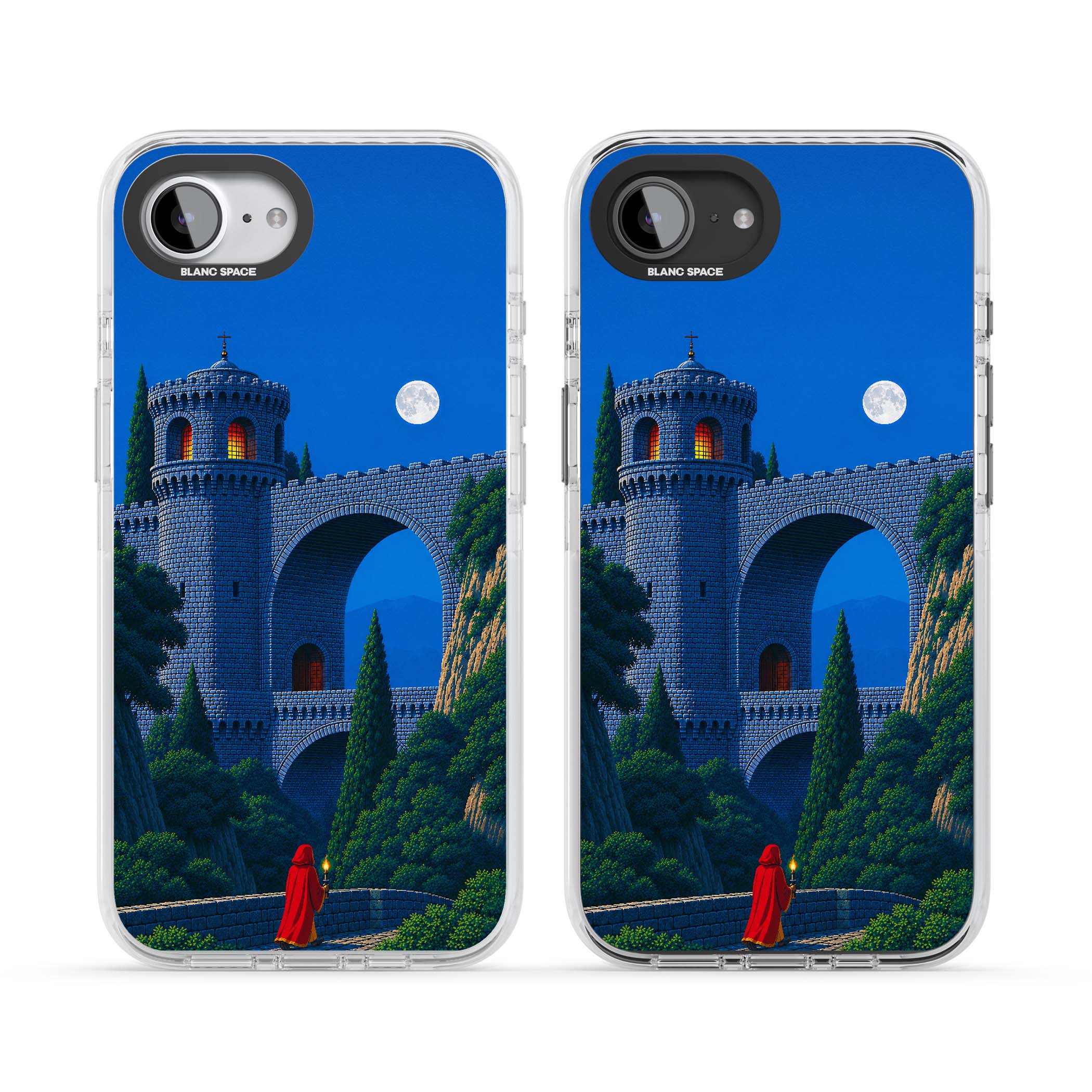 Castle Walls art iPhone case | Impact Magsafe case for iPhone 16e, iPhone 17e