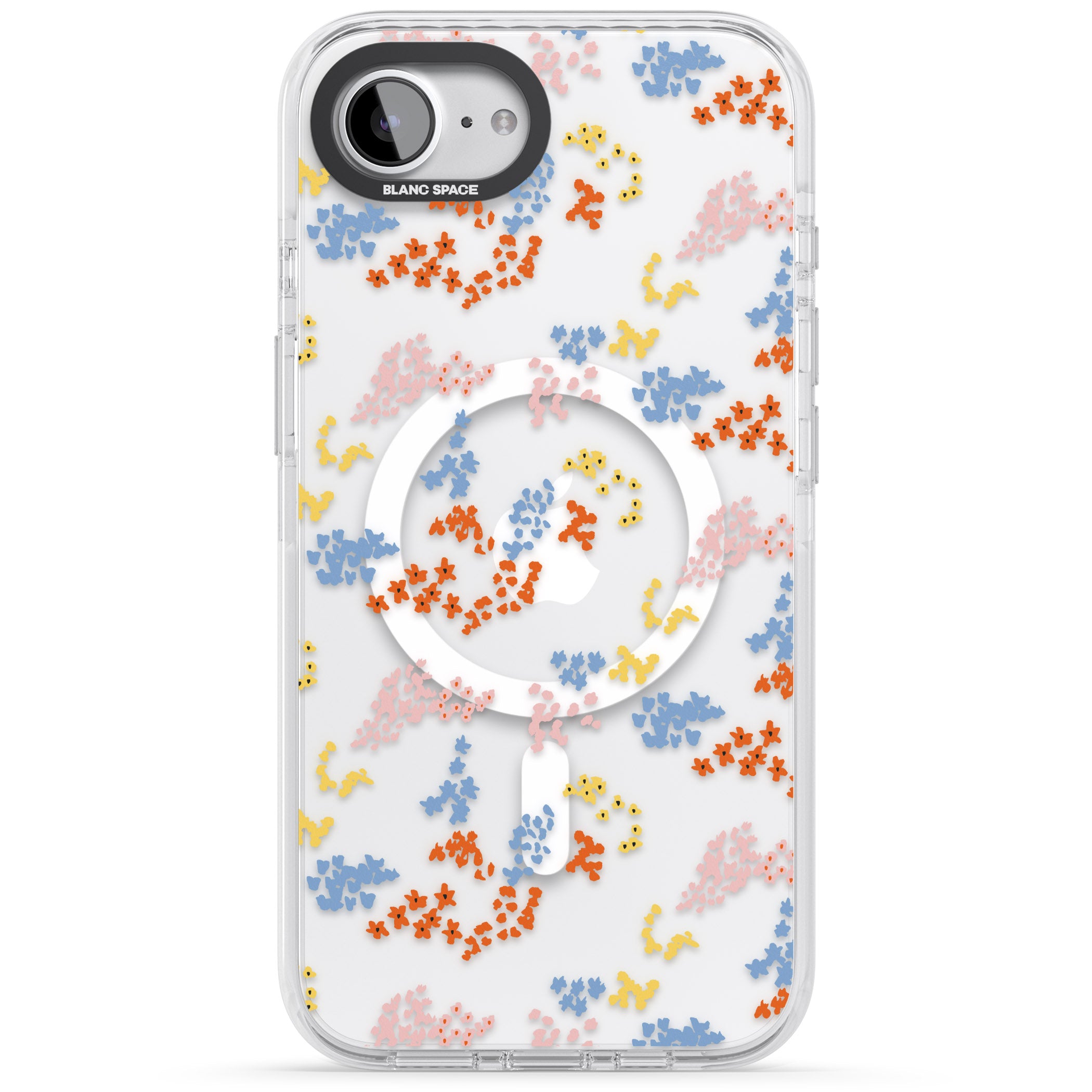 Floral Confetti: Transparent Delight