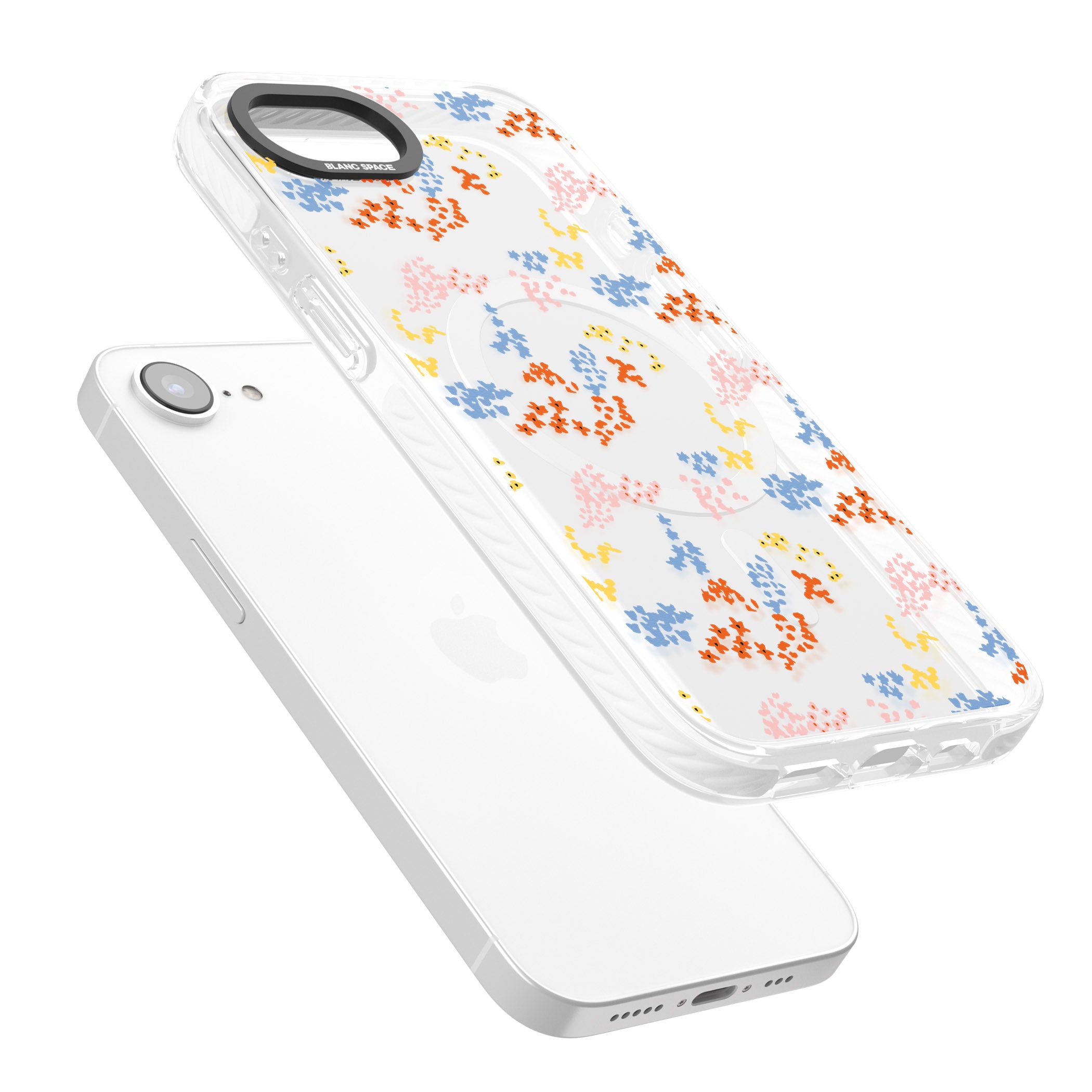 Floral Confetti: Transparent Delight